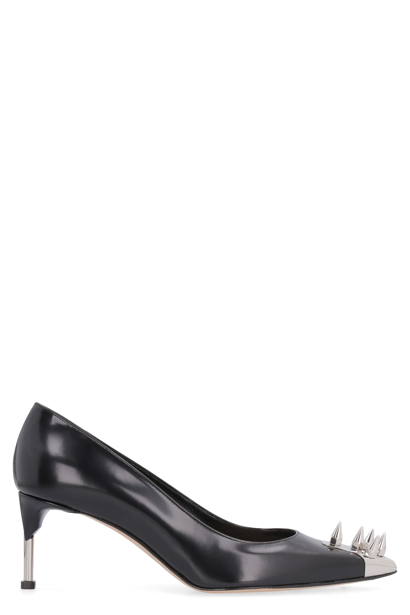 Alexander McQueen Studded Leather Pointy-toe Pumps