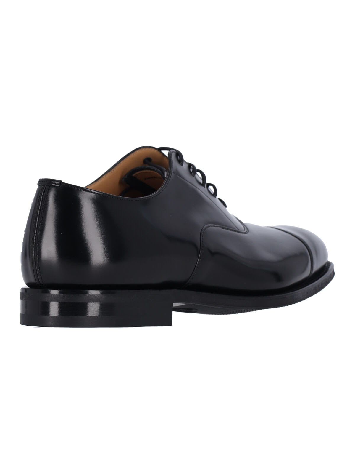 Church's Black Leather Lace Up Shoes