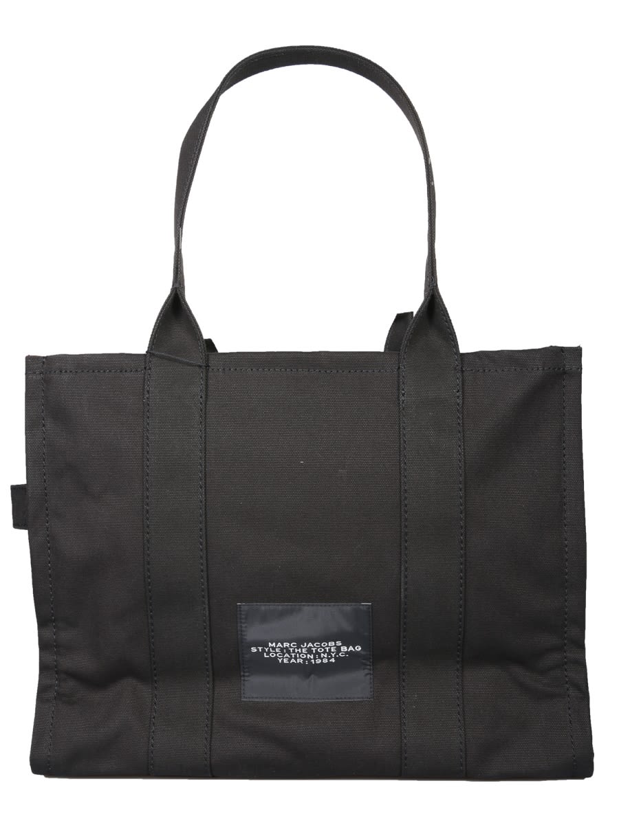 Shop Marc Jacobs The Tote Large Bag In Black