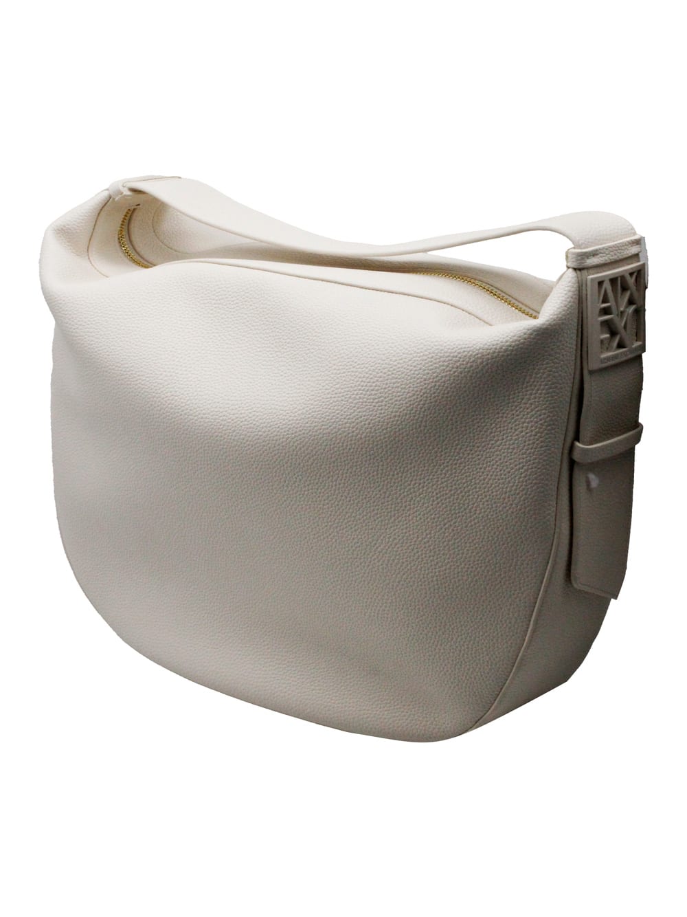 Armani Exchange Tote In Cream