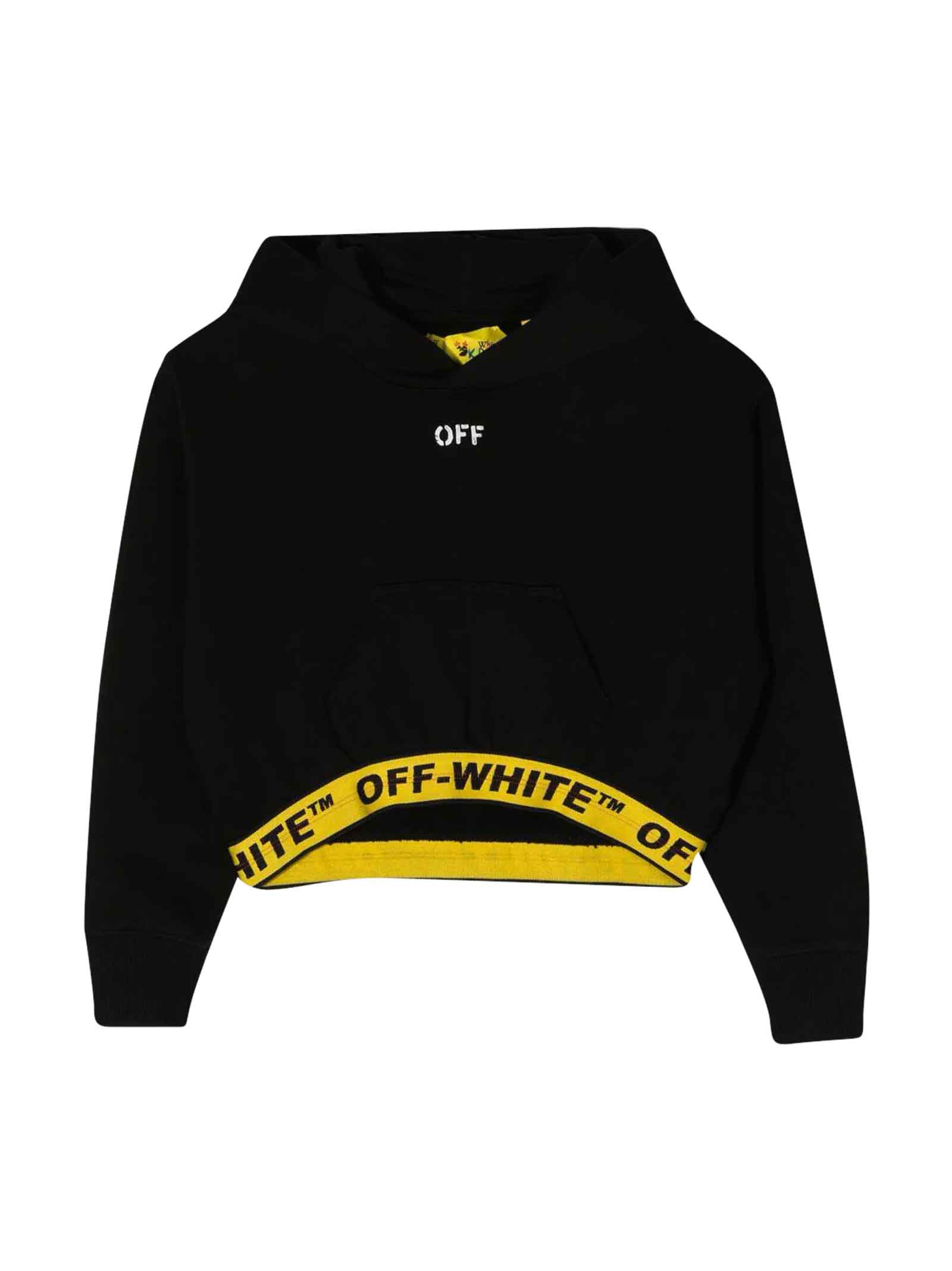 Off-White Black Sweatshirt Girl