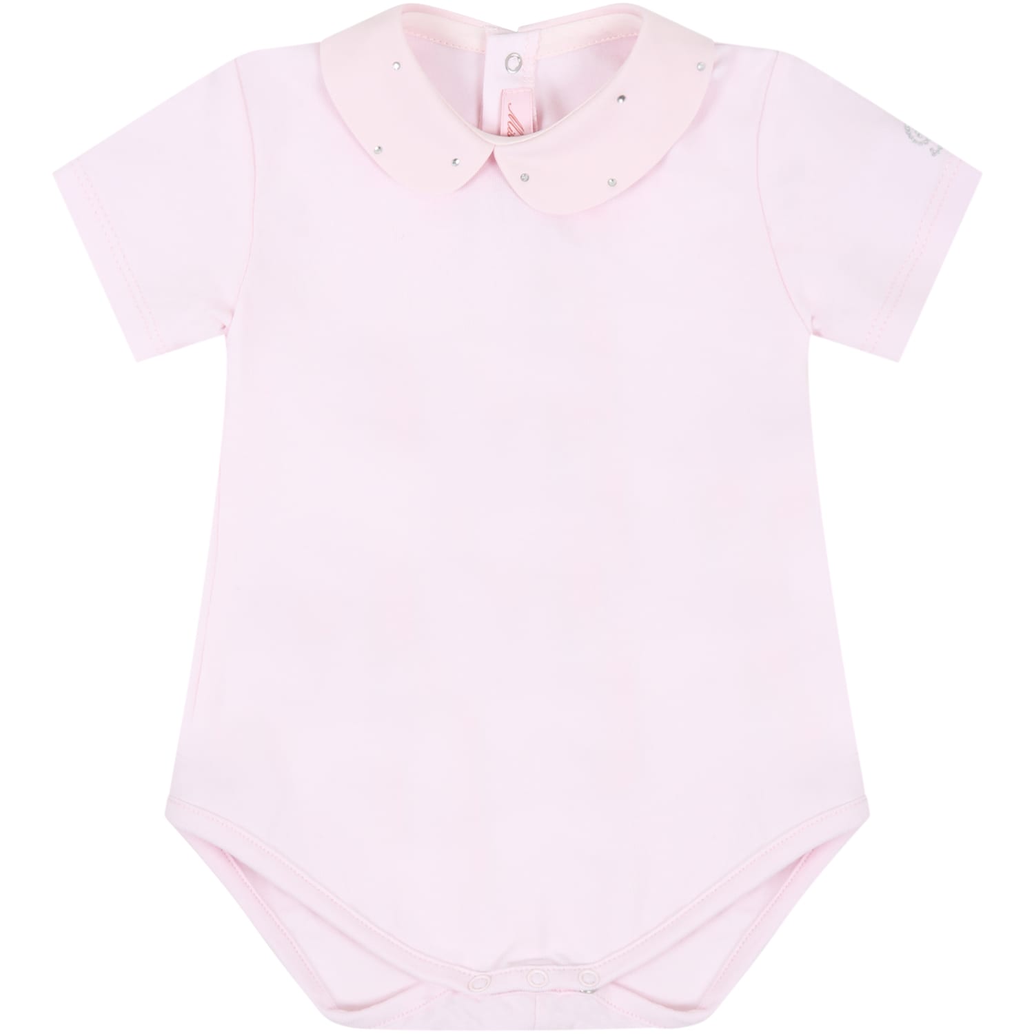 Blumarine Pink Body For Babygril With Rhinestones