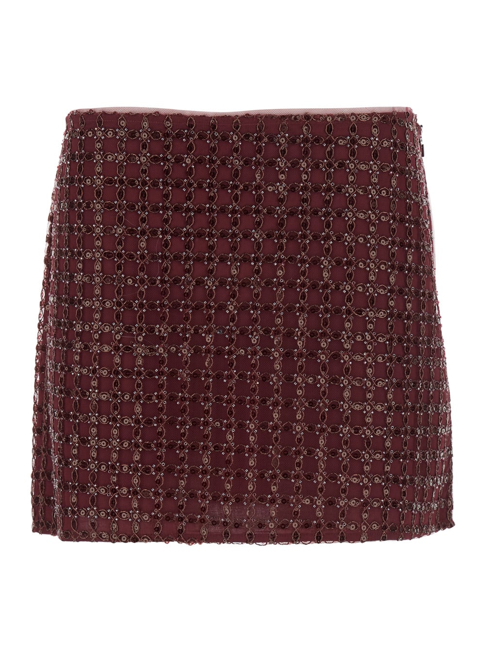 Beaded Mini Skirt