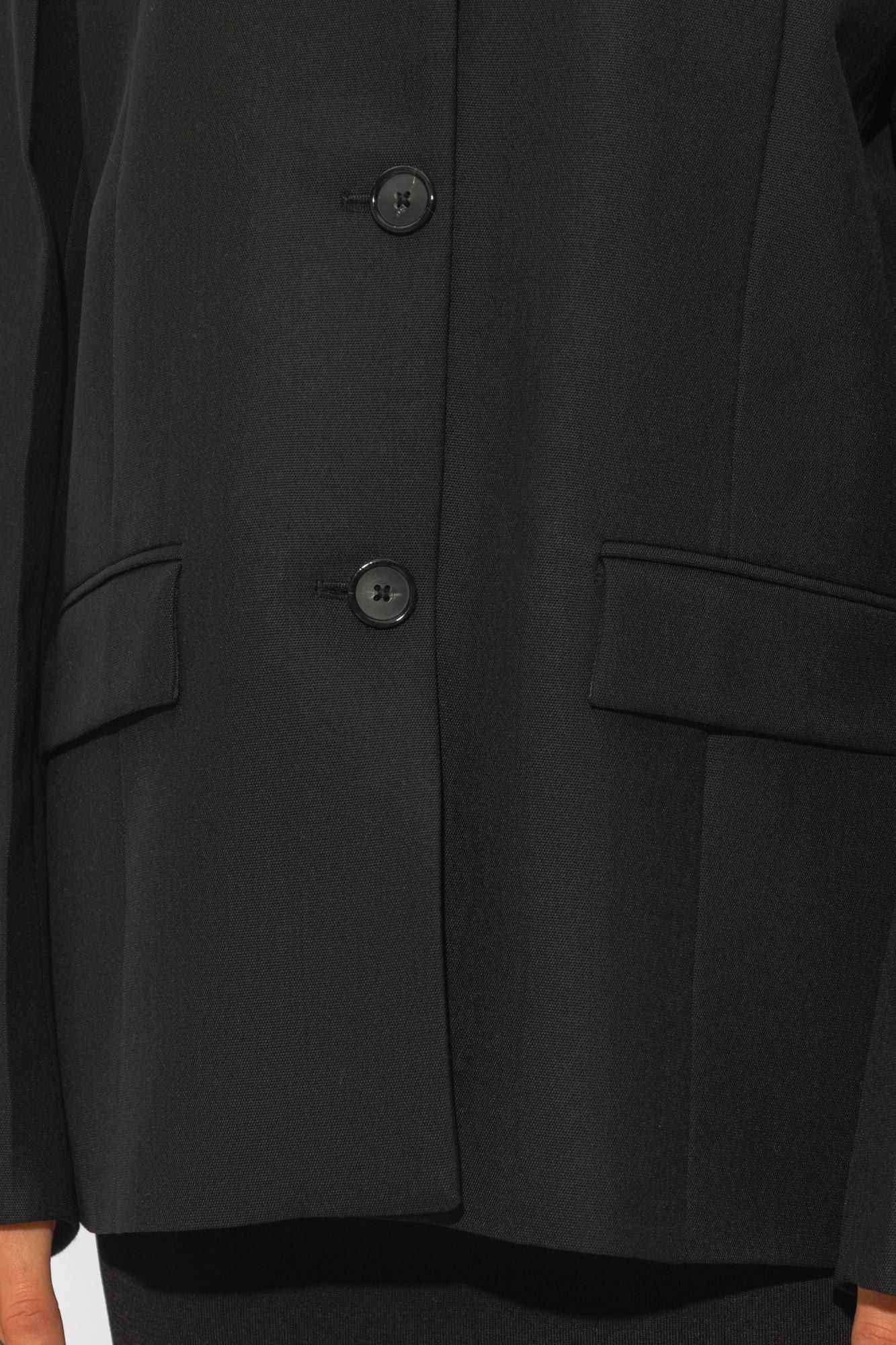 Totême Toteme Single-breasted Blazer In Black