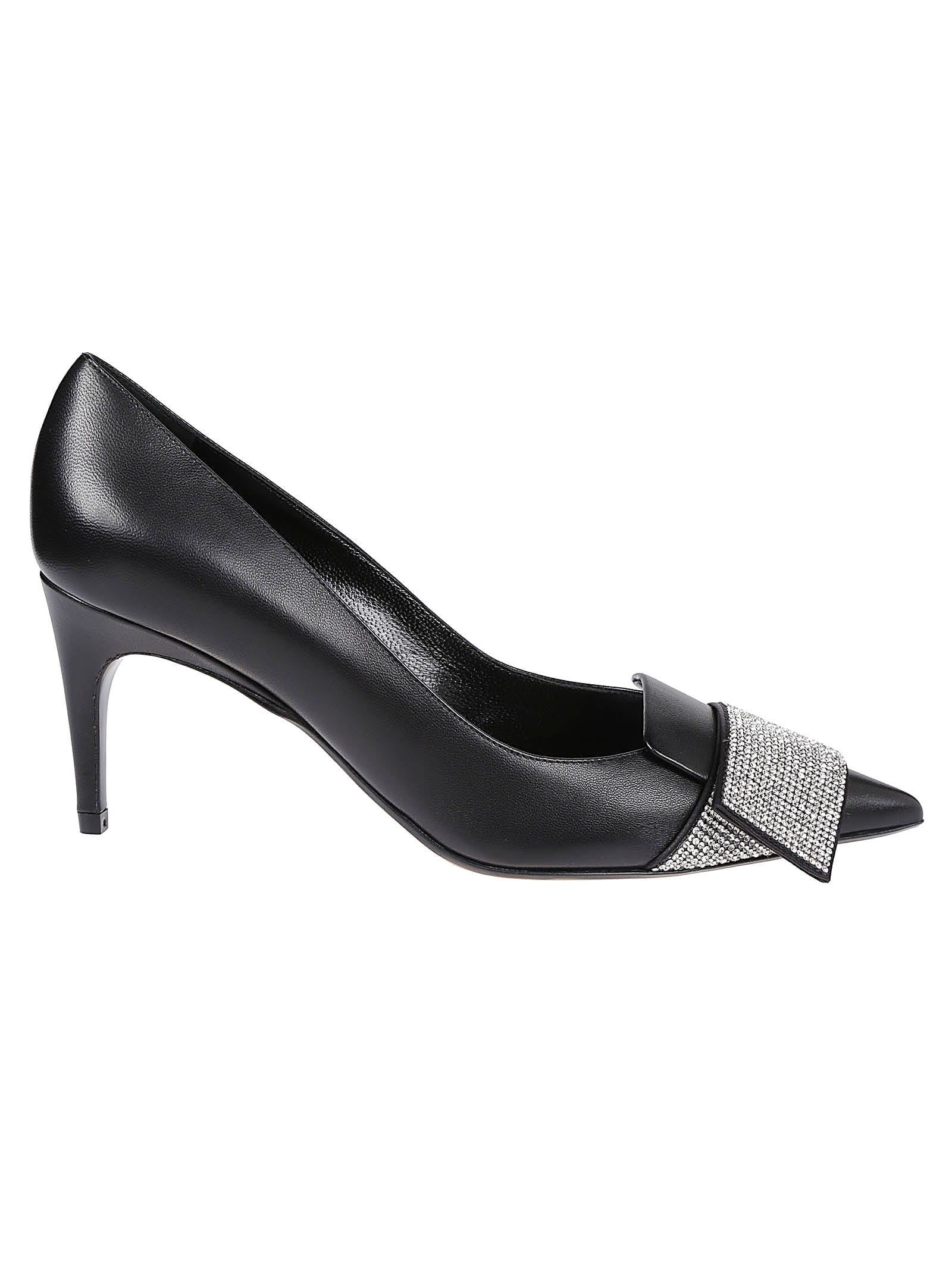 Shop Sergio Rossi Sr1 Paris Pumps In Nero