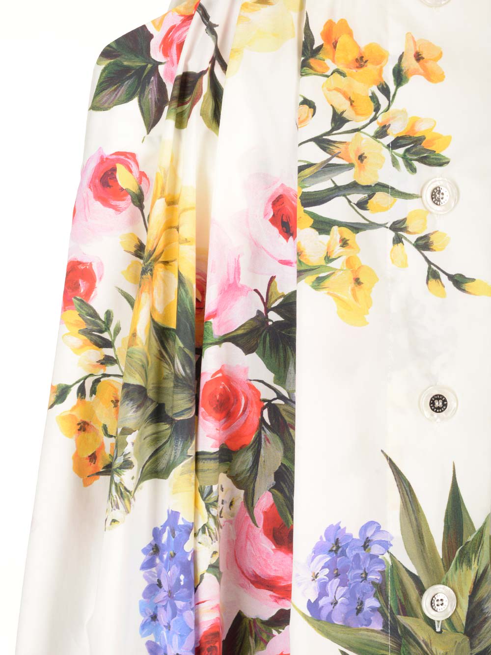 Shop Dolce & Gabbana Garden Print Full Skirt