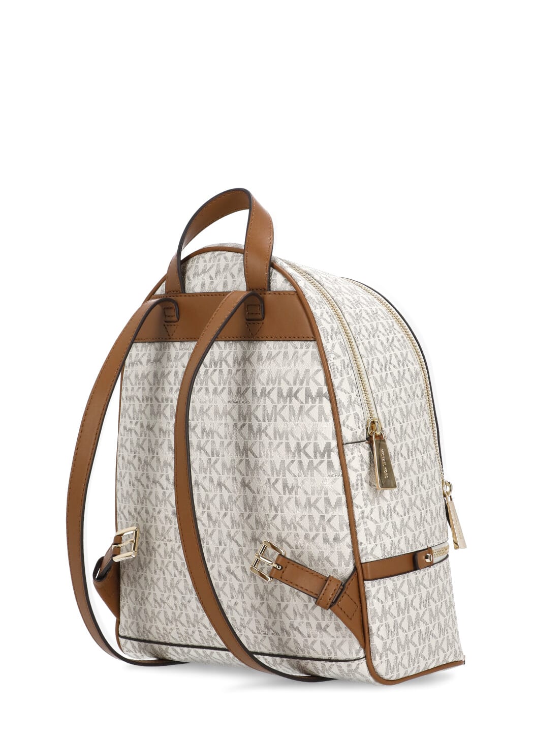 Shop Michael Michael Kors Rhea Backpack In White