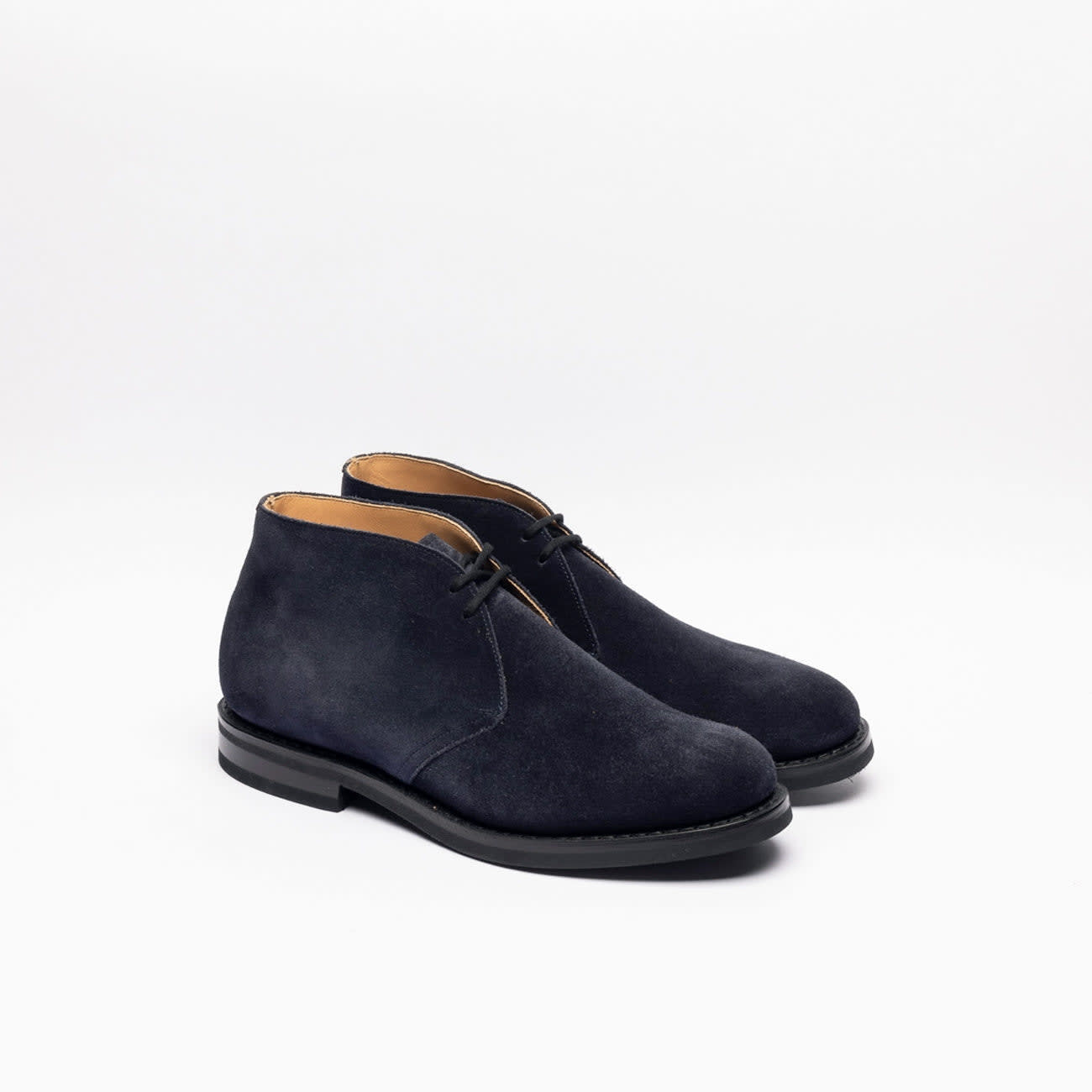 Shop Church's Ryder 3 Lw Navy Castoro Suede Chukka Boot In Blu