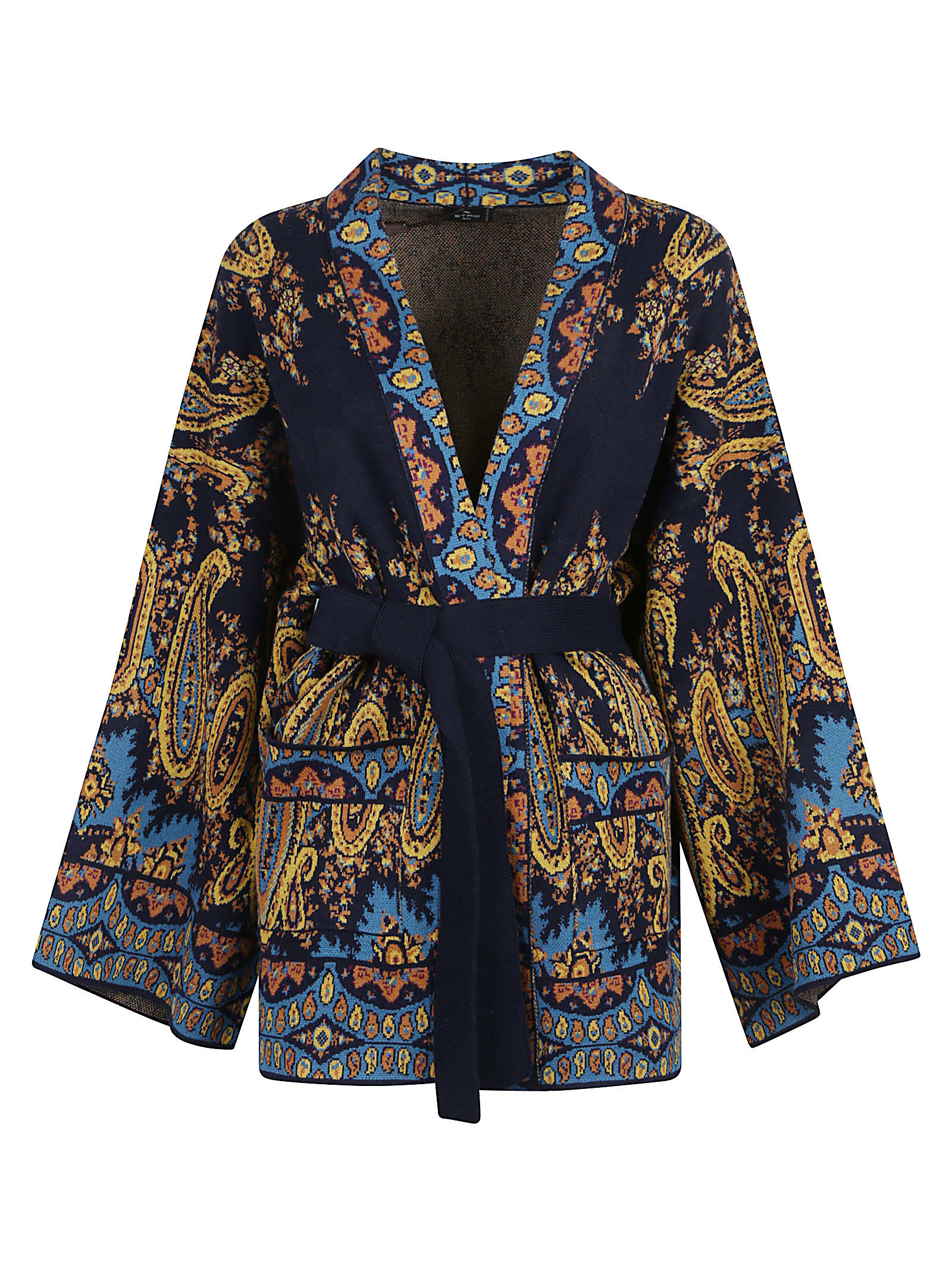 Etro Multicoloured Cardigan In Multi