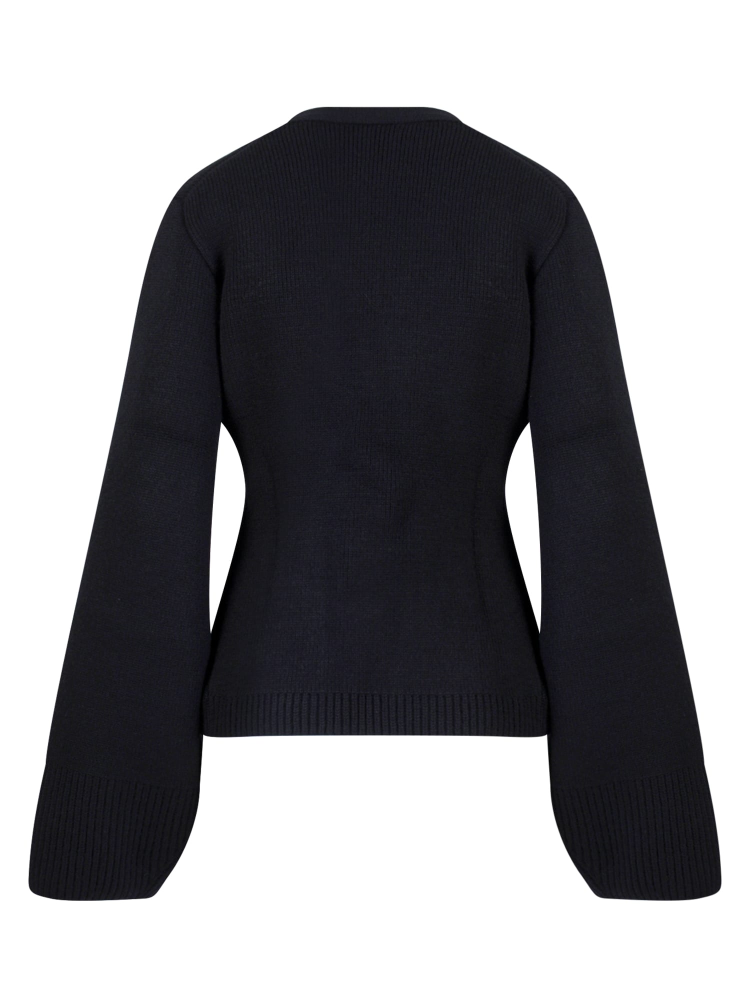 Shop Khaite Cardigan In Black