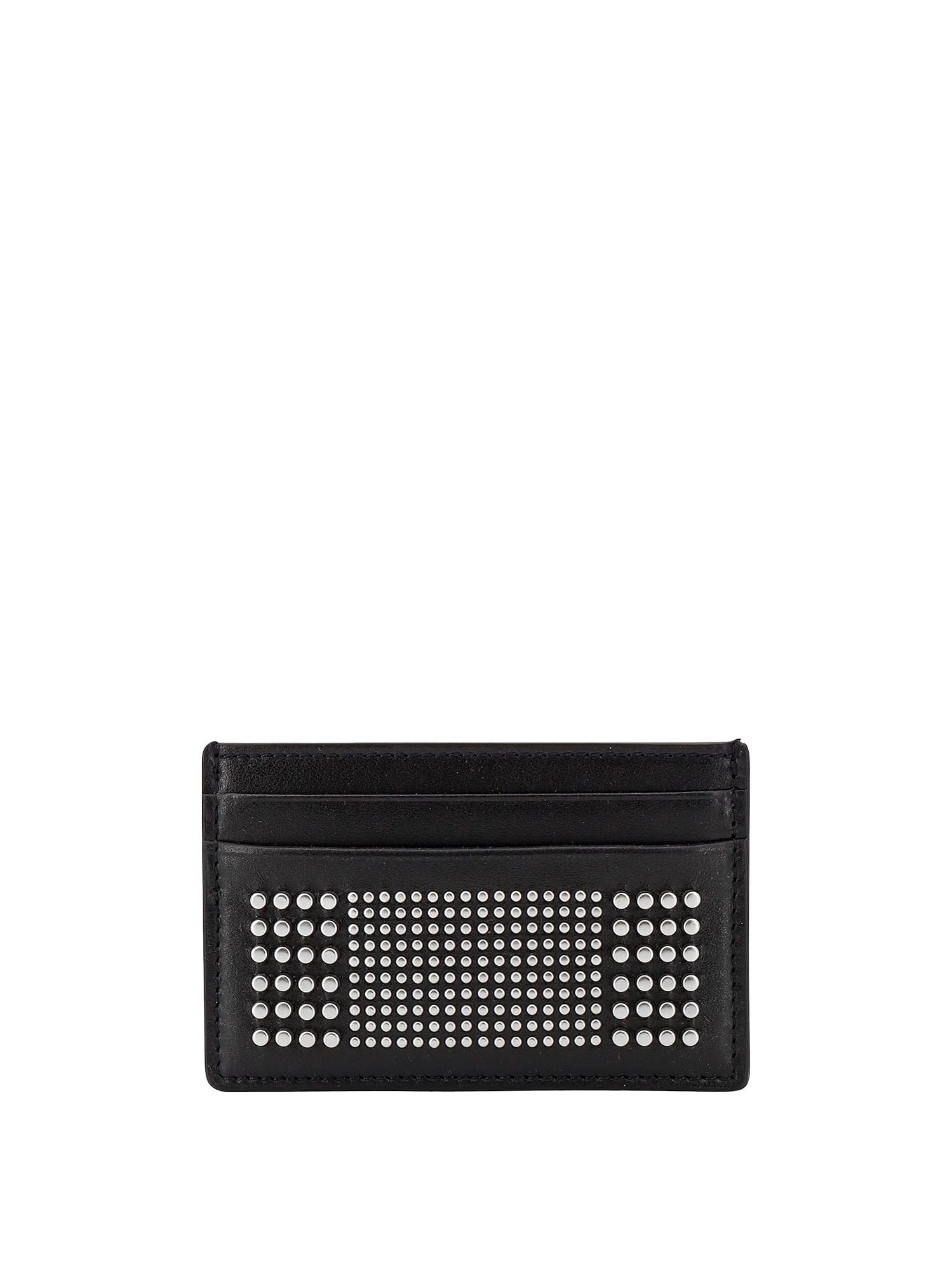 Shop Alexander Mcqueen Card Holder In Black