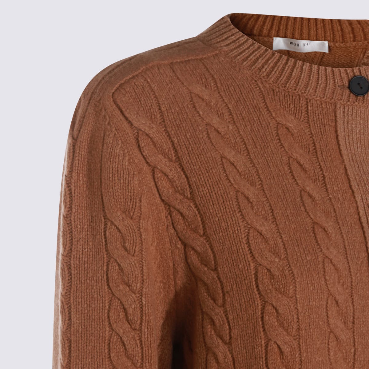 The Row Brown Wool Knitwear In Brown
