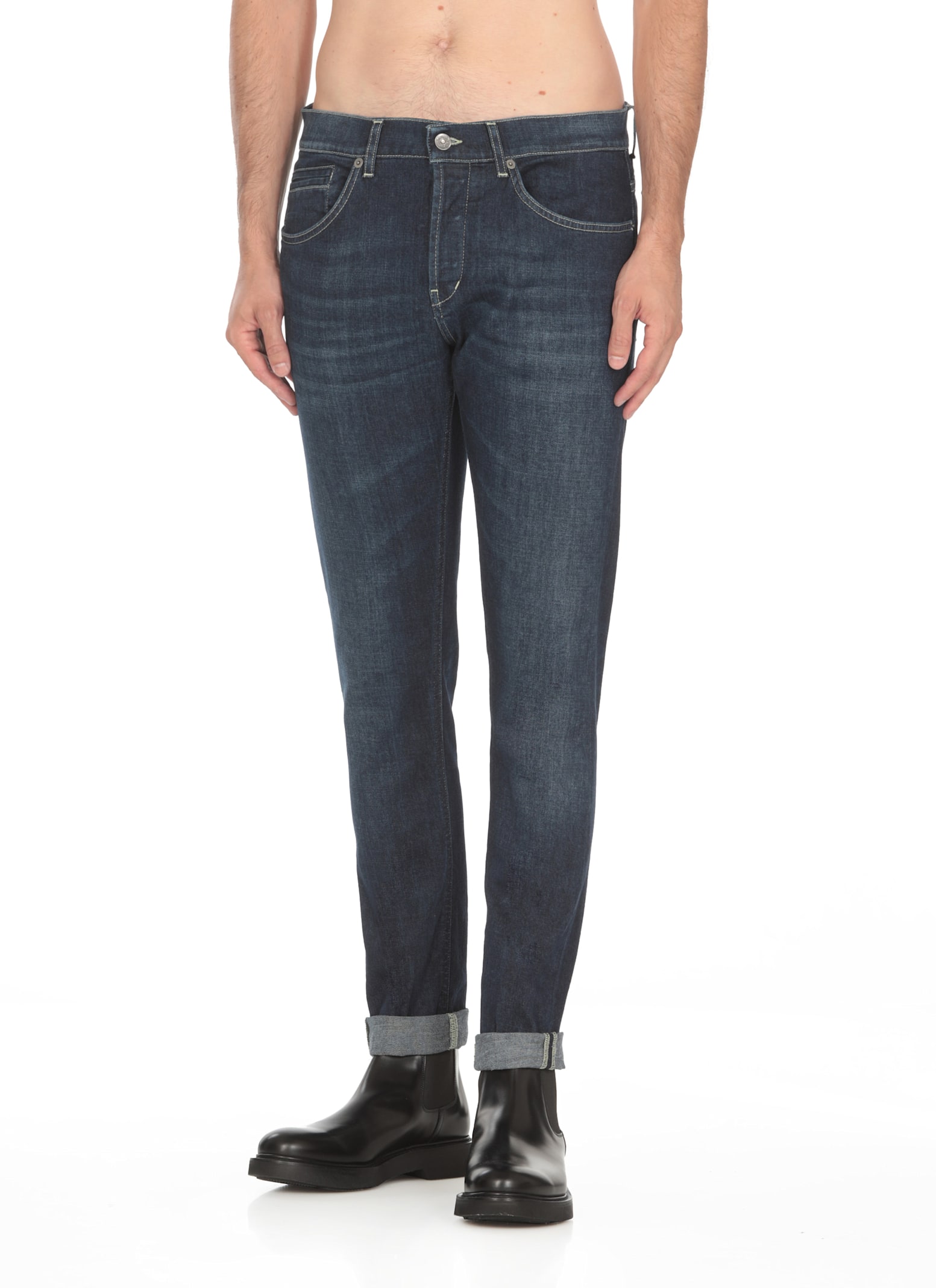 Dondup George Pants In Blue