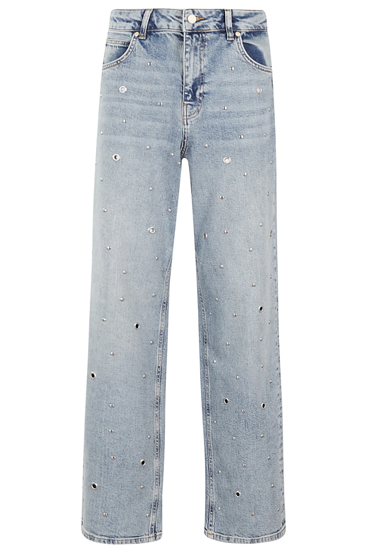 ESSENTIEL ANTWERP GARMENT EYELET JEANS 