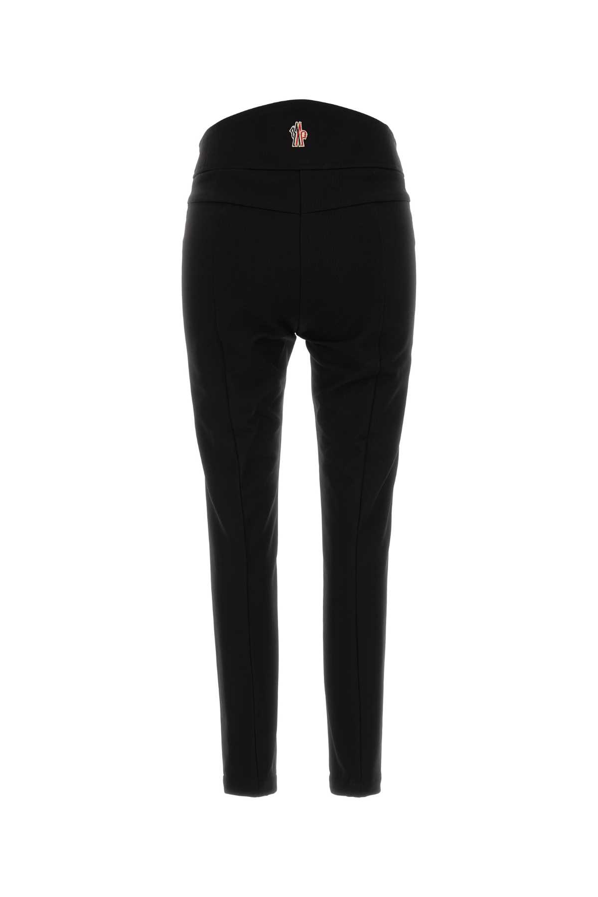 Moncler Grenoble Black Stretch Polyester Blend Pant