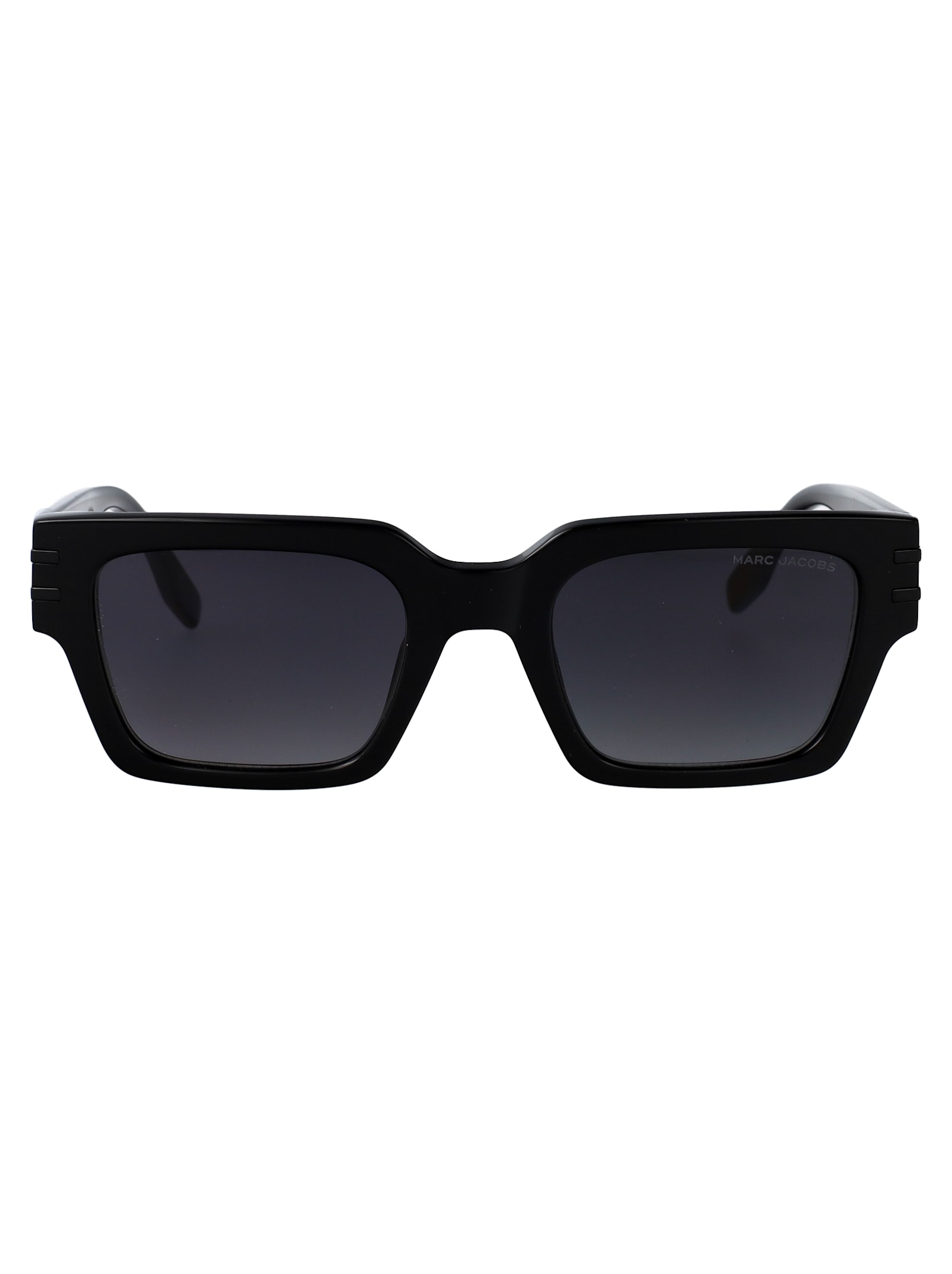 Marc Jacobs Black Acetate Sunglasses In Black