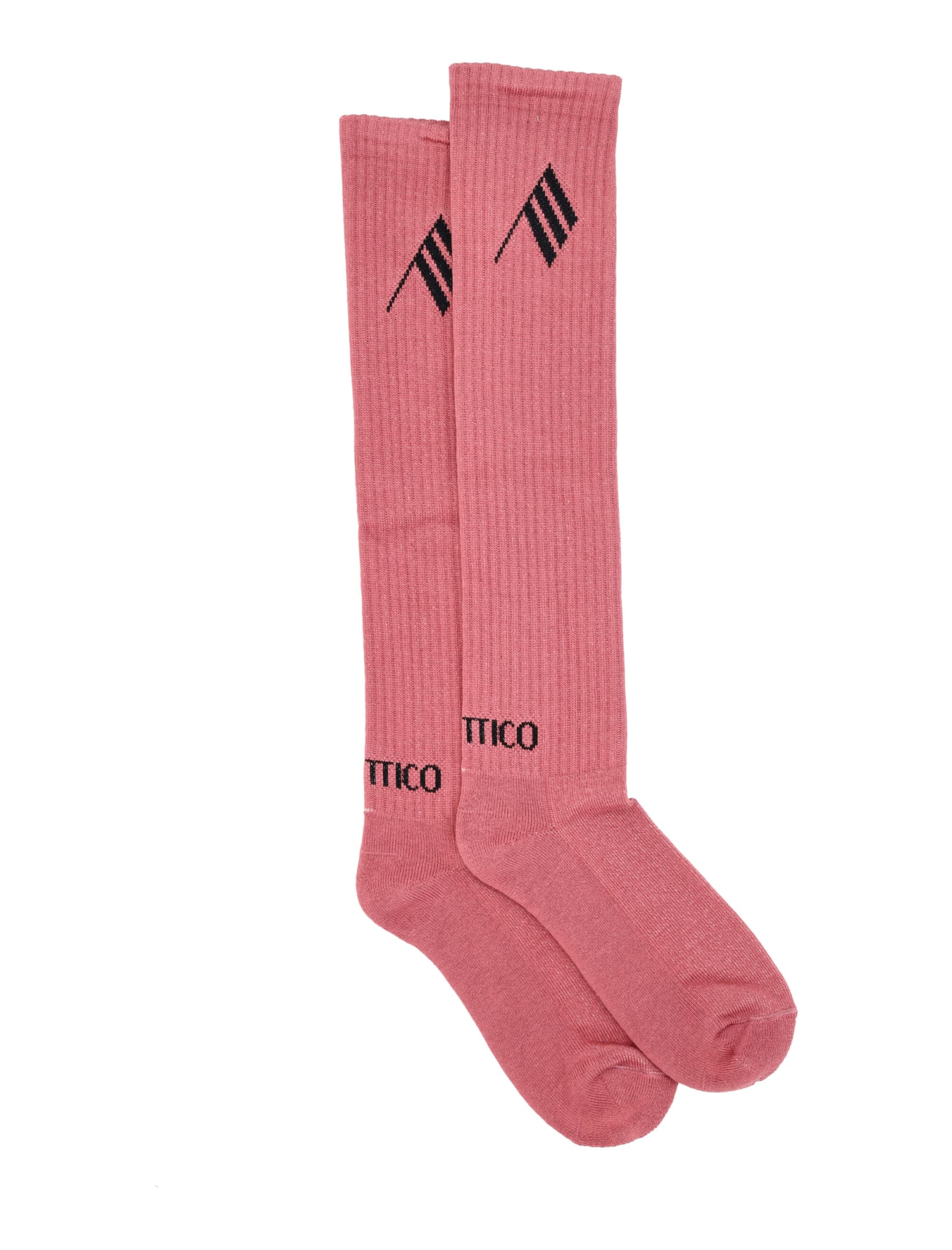 The Attico Bicolor Sponge Long Socks