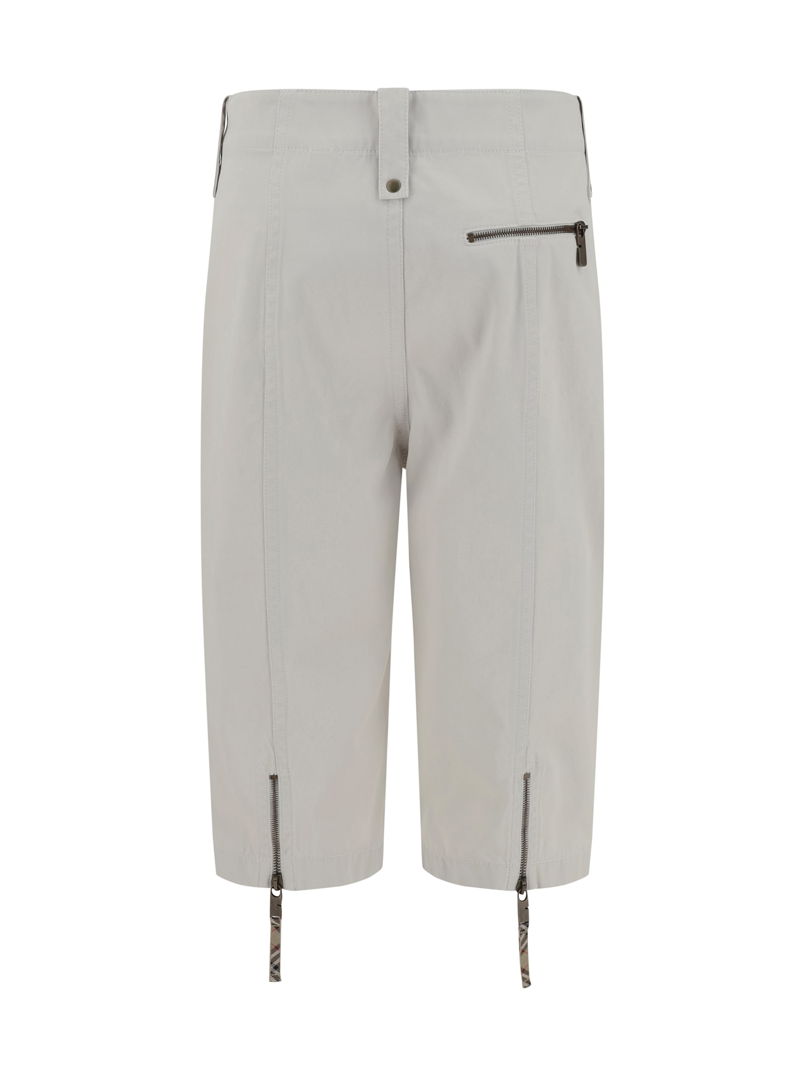 Shop Burberry Cotton Capri Pants