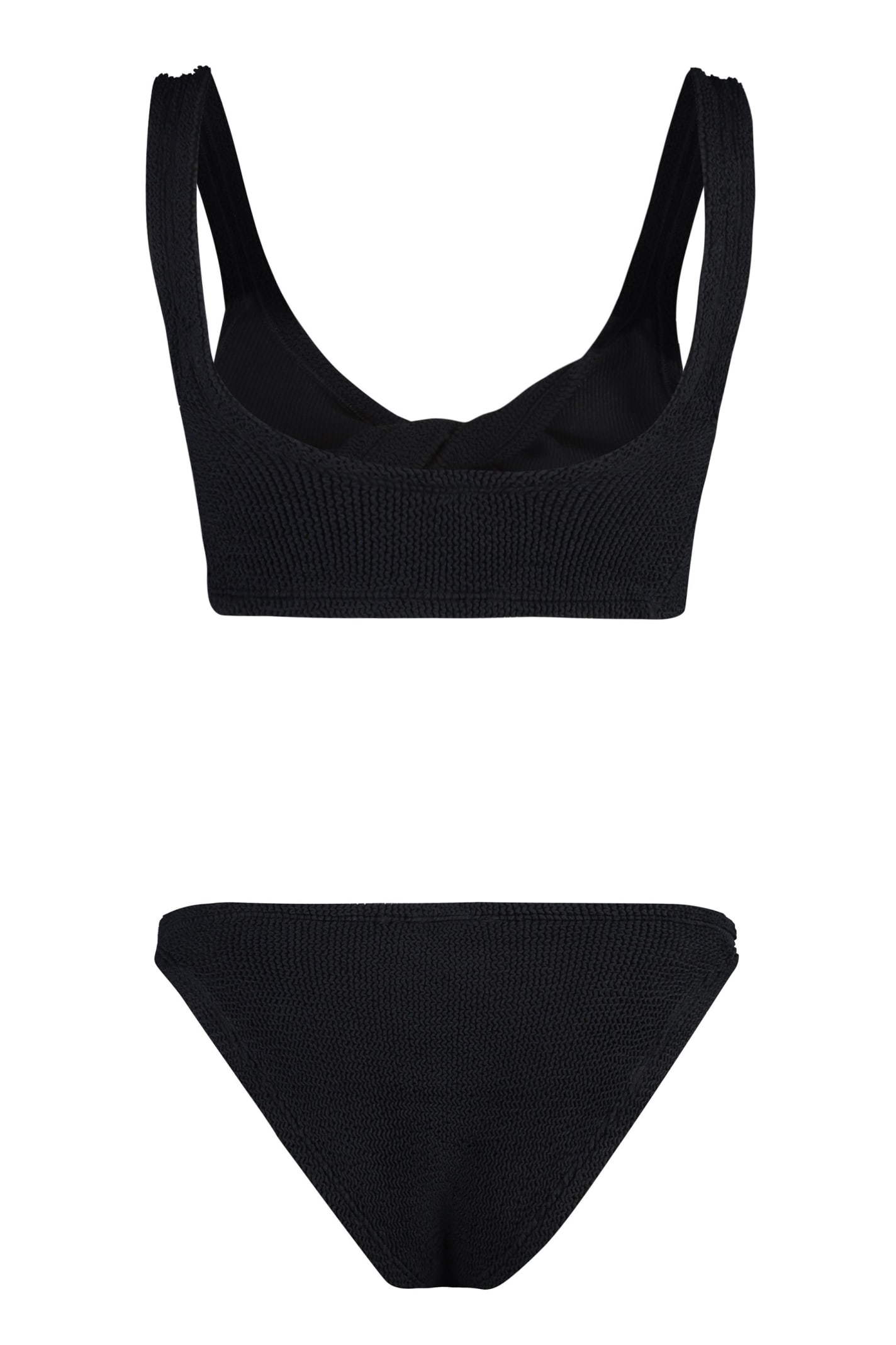 Hunza G Juno Plain Color Bikini In Blue