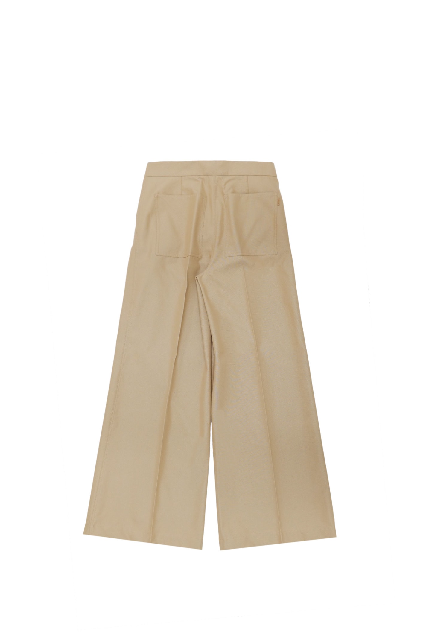 Shop Max Mara Corte Pants In Leather Brown