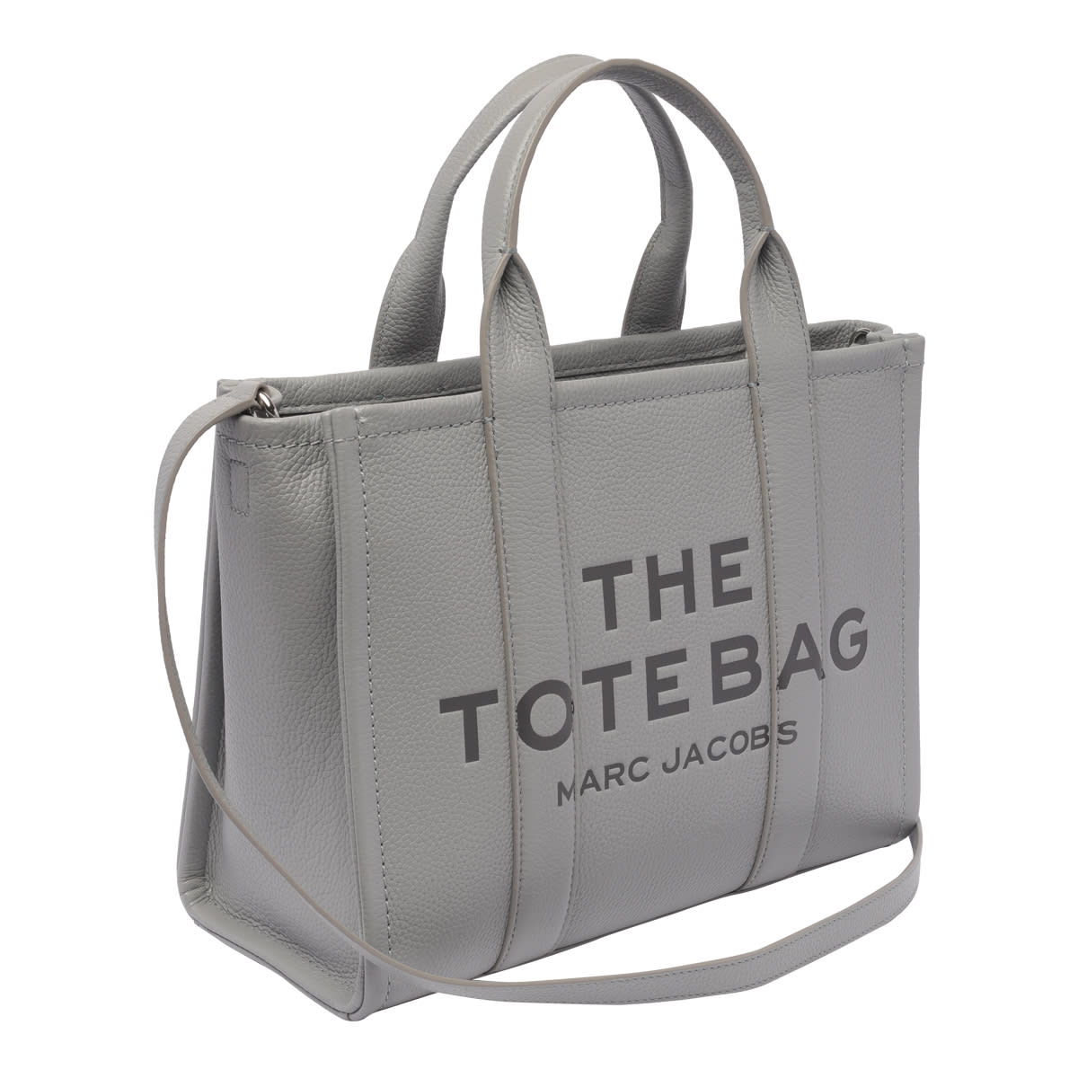 Shop Marc Jacobs The Medium Tote Bag In Wolf Grey
