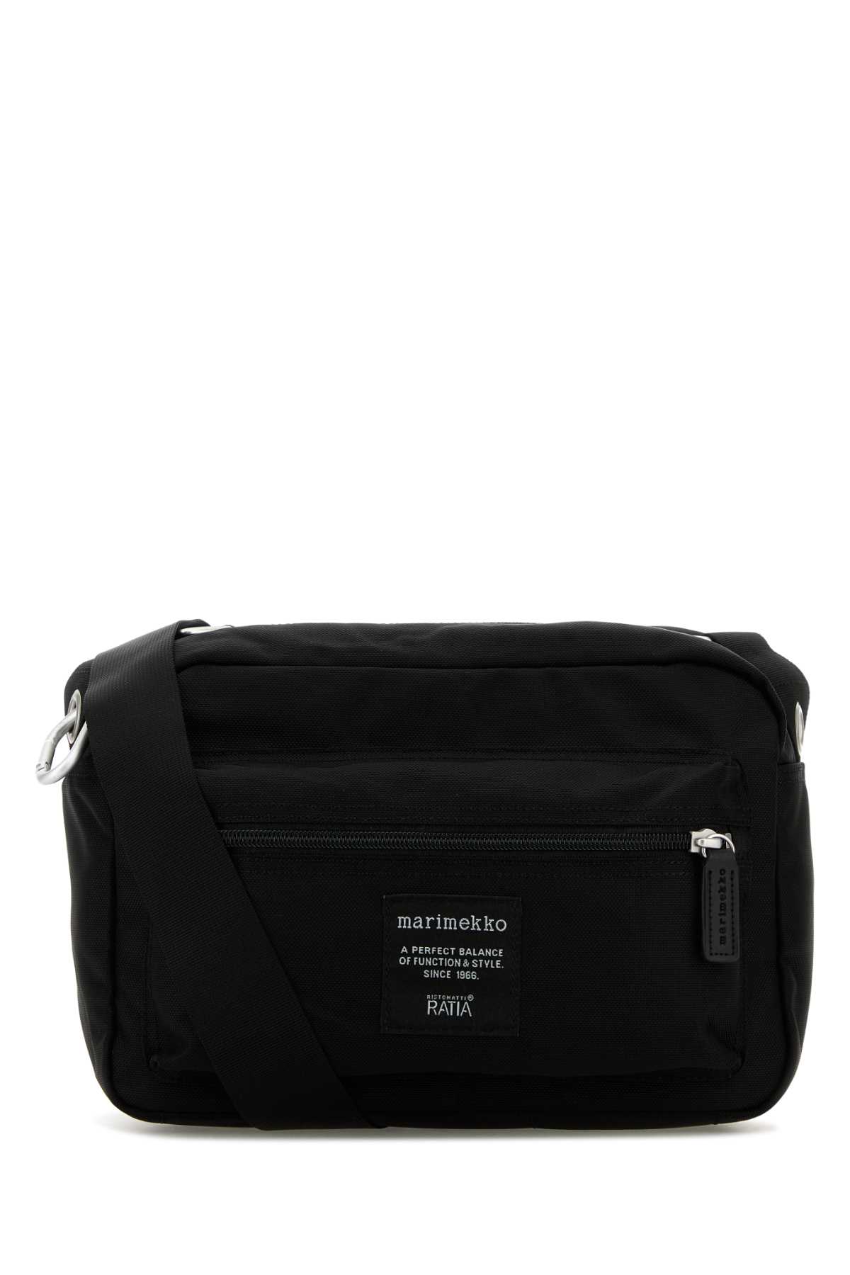 Black Canvas My Things Crossbody Bag