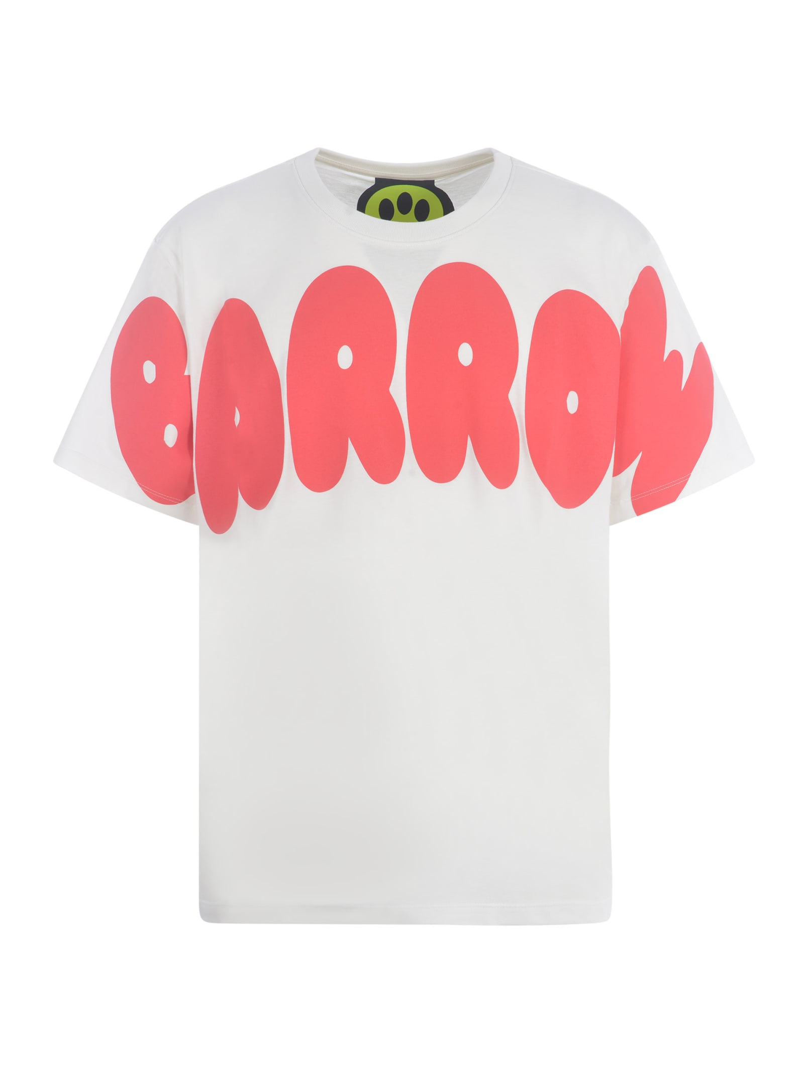 Shop Barrow T-shirt  In Cotton In Bianco