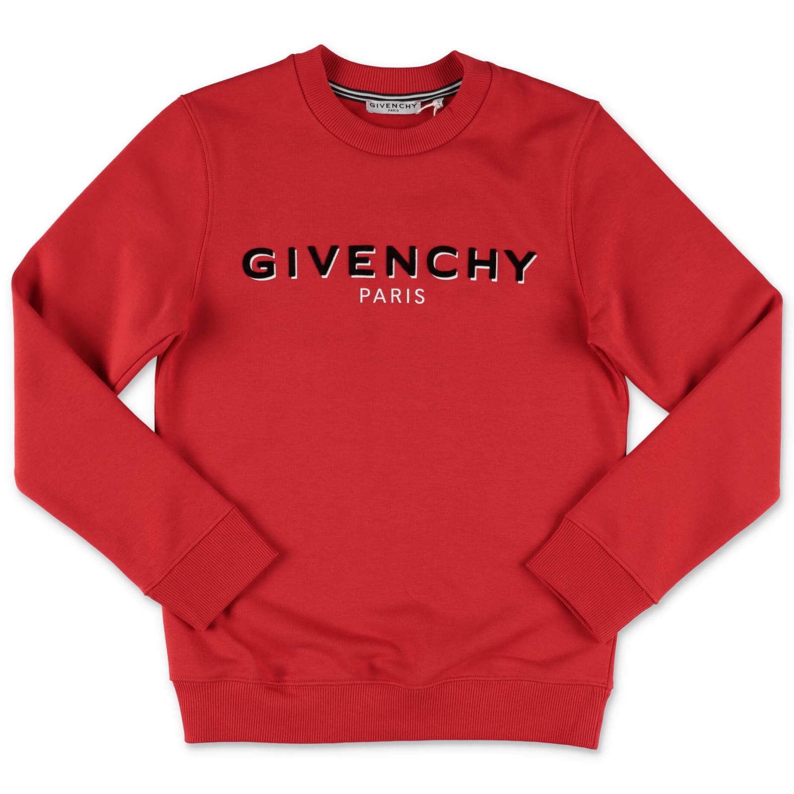Givenchy Felpa Rossa In Cotone