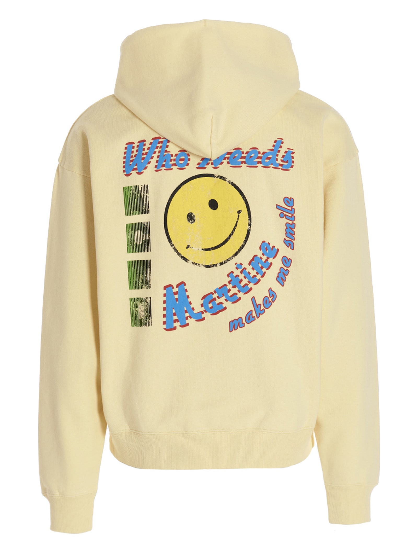 Shop Martine Rose Classic Hoodie In Yellow
