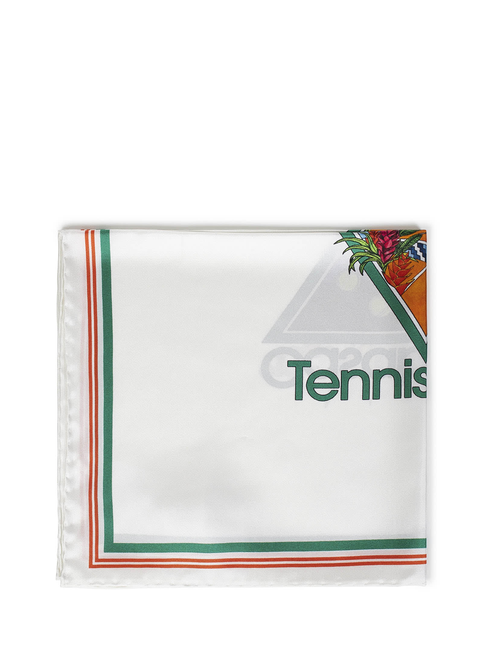 Casablanca Tennis Club Icon Medium Scarf