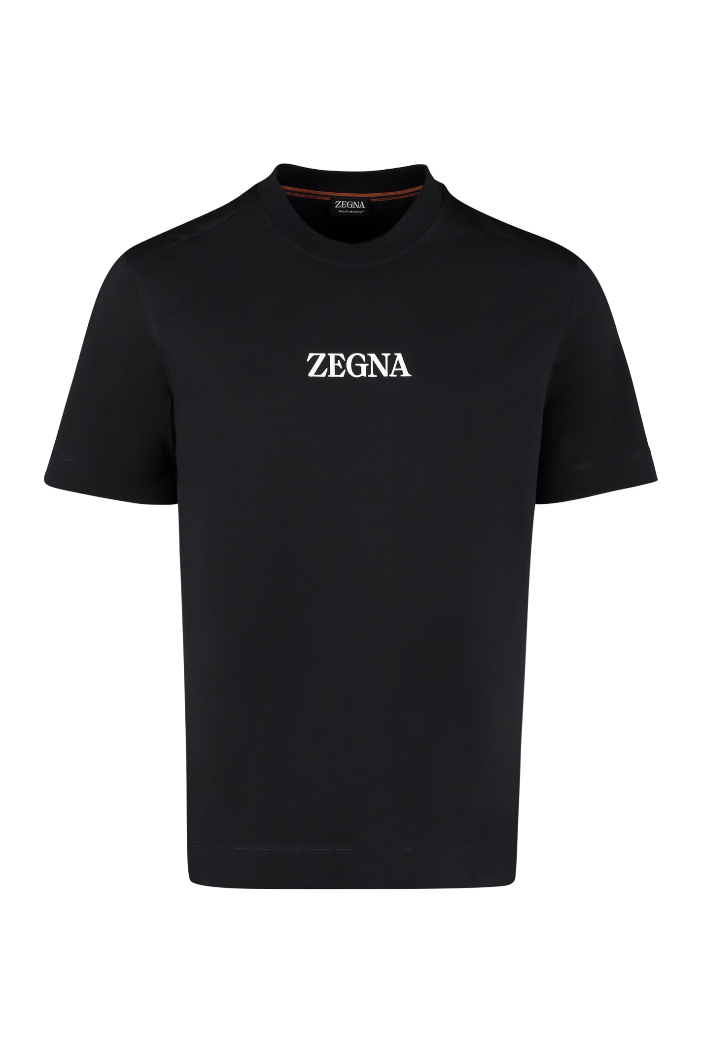 Ermenegildo Zegna Logo Cotton T-shirt