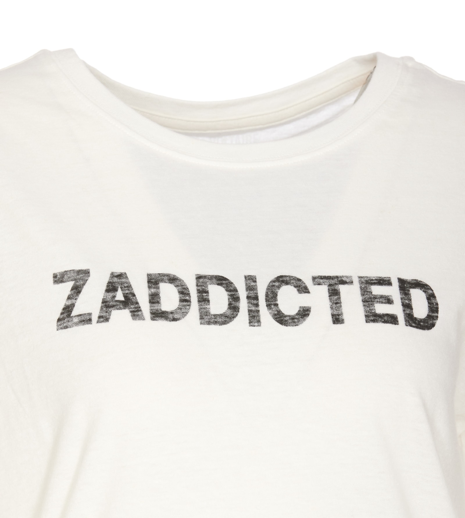 Shop Zadig &amp; Voltaire Charlotte Zaddicted T-shirt In White