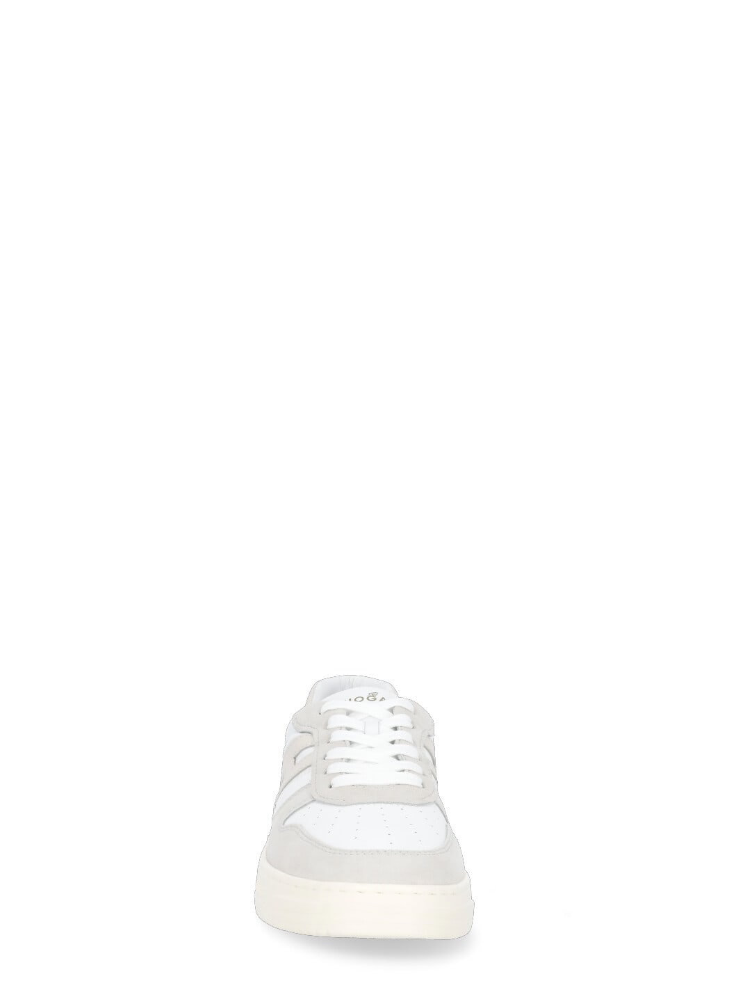 Hogan H630 Leather And Suede Sneakers In Beige