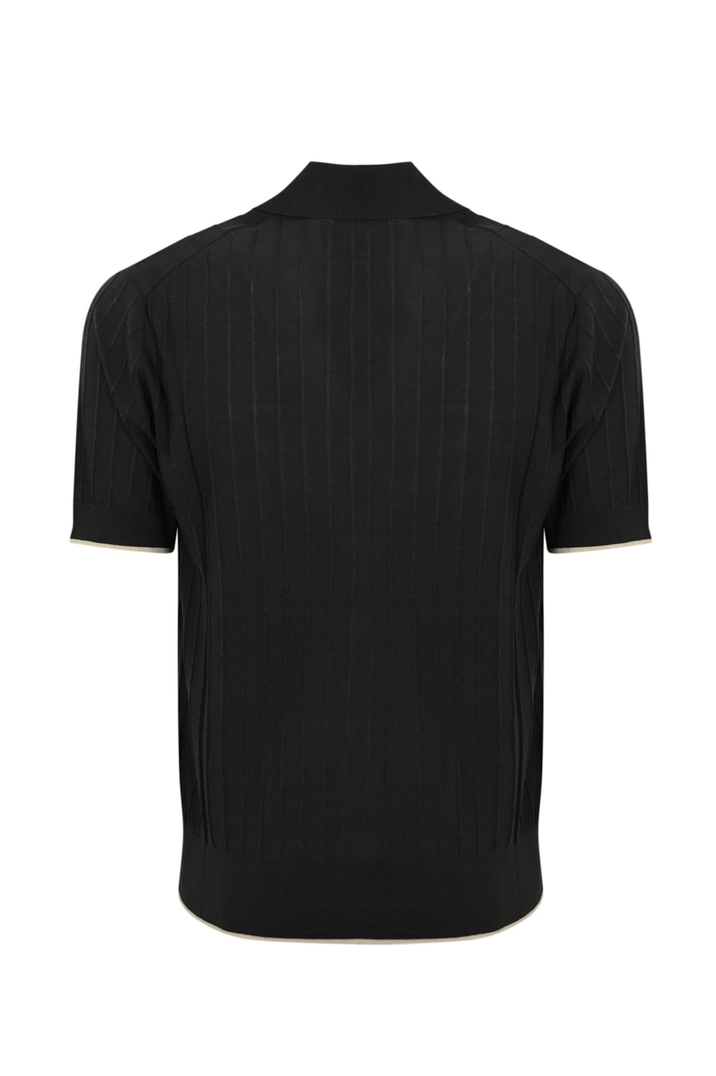 Paolo Pecora Silk And Cotton Knit Shirt