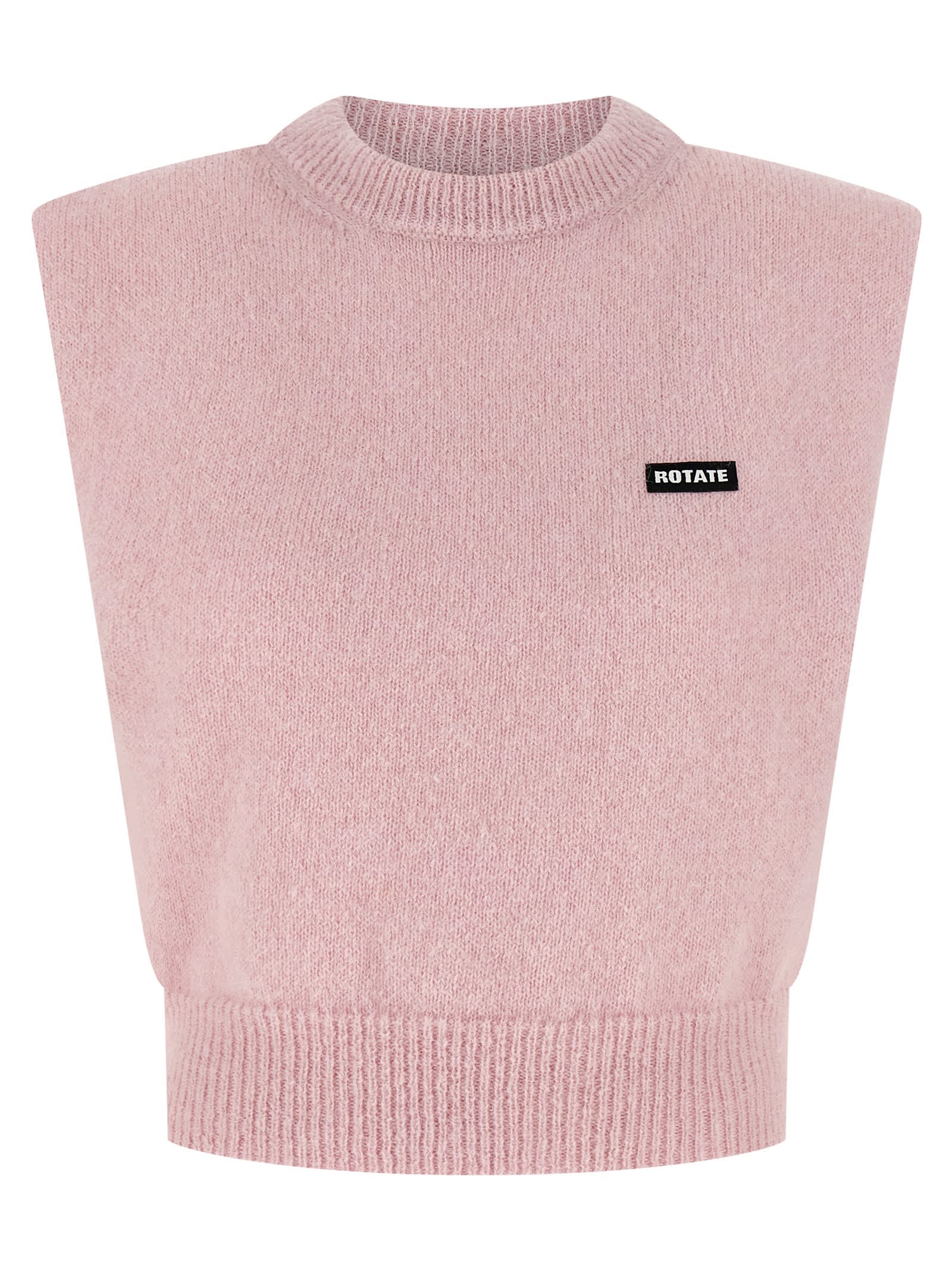 knit Cropped Vest