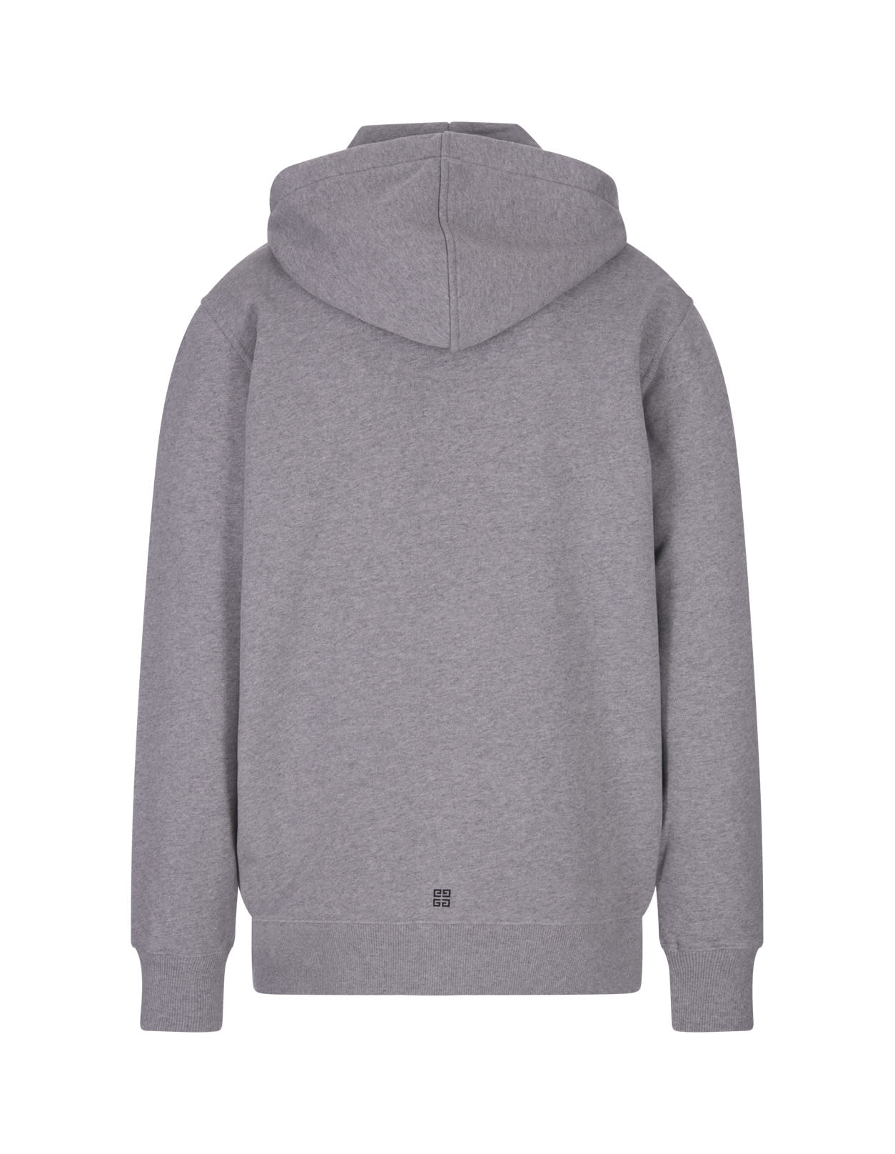 Shop Givenchy Grey  College Hoodie