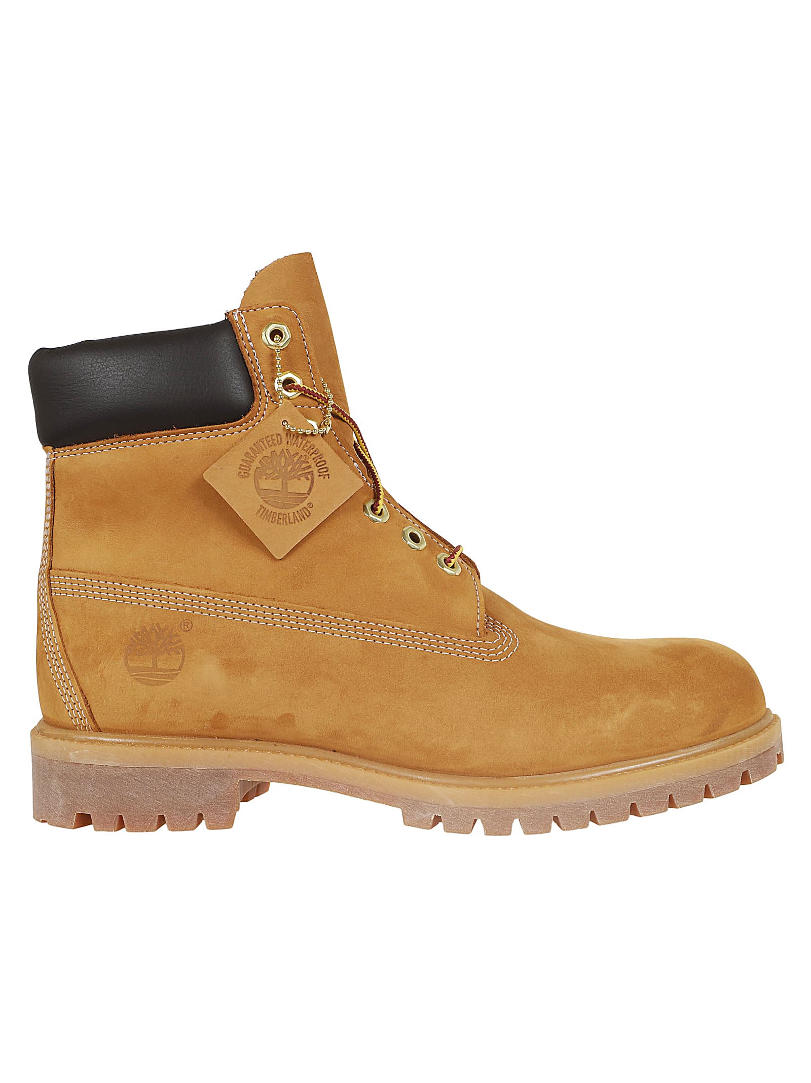 Shop Timberland Premium 6 Inch Lace Up Waterproof Boot Wheat In Wheat Full Grain