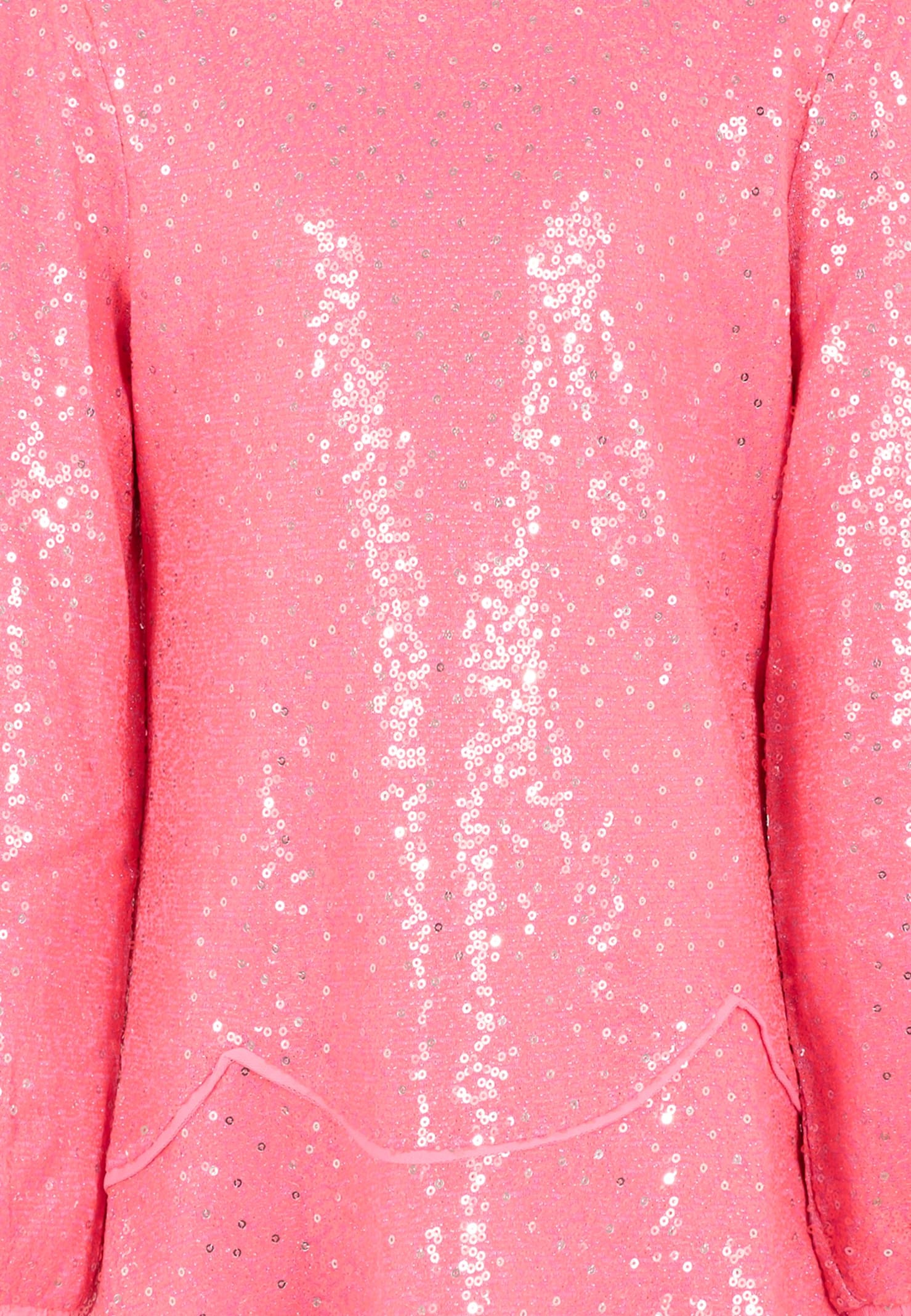 Billieblush Pink Dress For Girl With Sequins In Pink