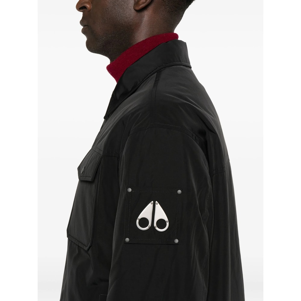 Moose Knuckles Polyester Jackets In Blue