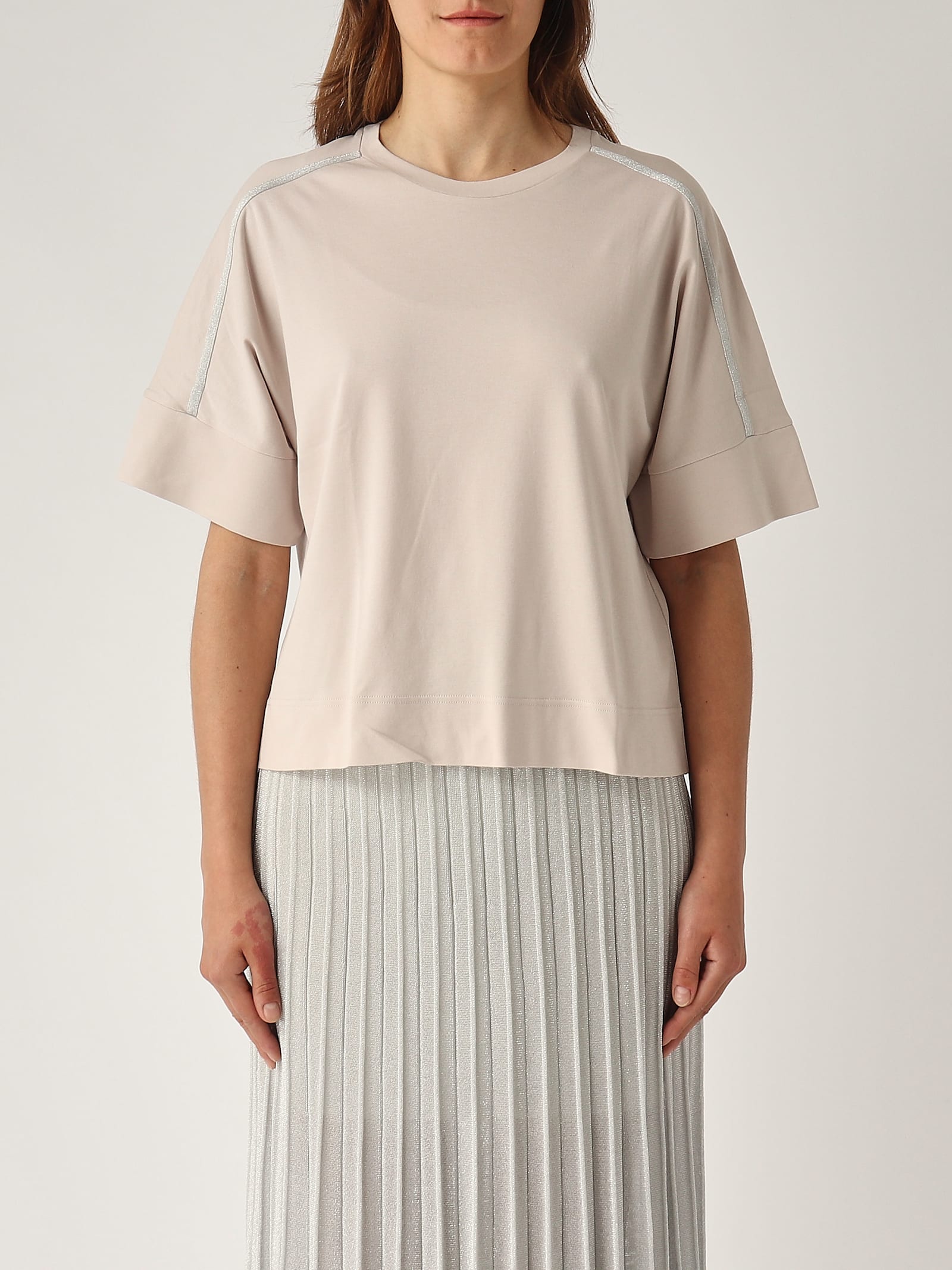 Gran Sasso Girocollo M/g Sweater In Neutral