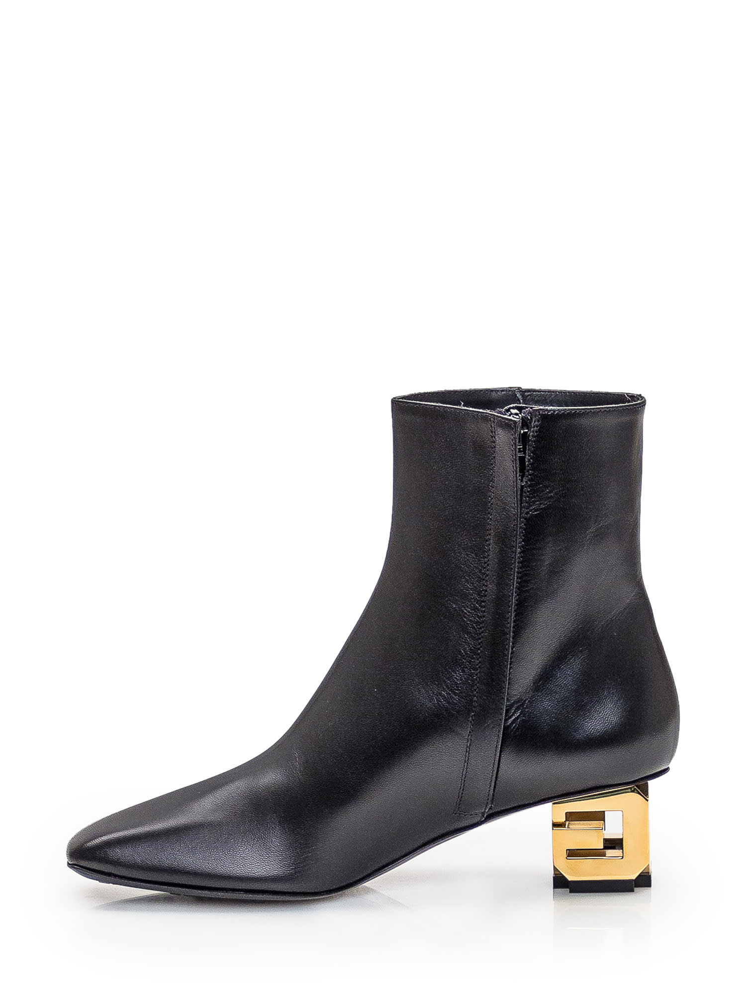 Shop Givenchy Cube Ankle Boot In Black