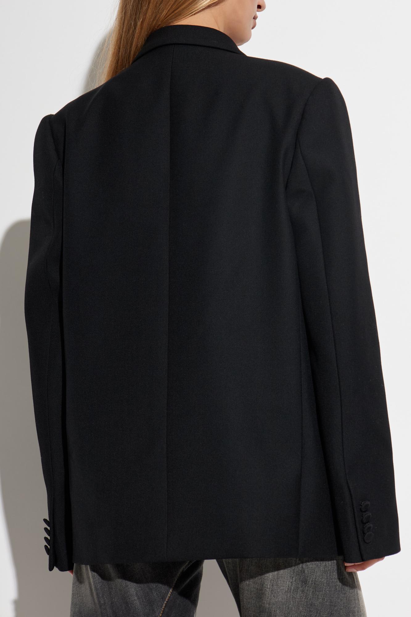 Acne Studios Black Double-breasted Blazer In Black