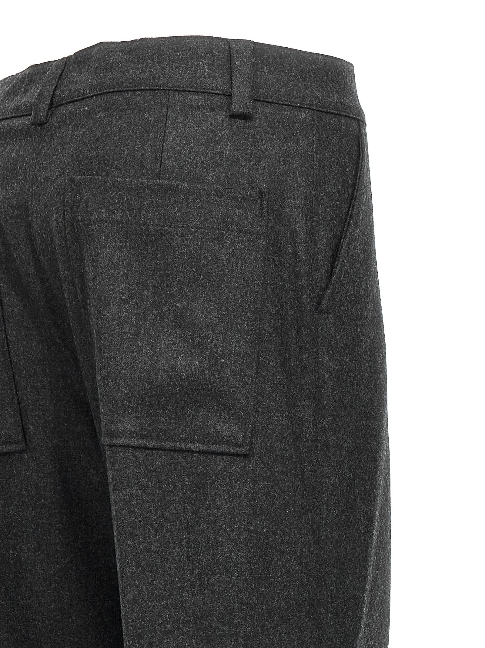 Shop P.a.r.o.s.h Cargo Pants In Gray