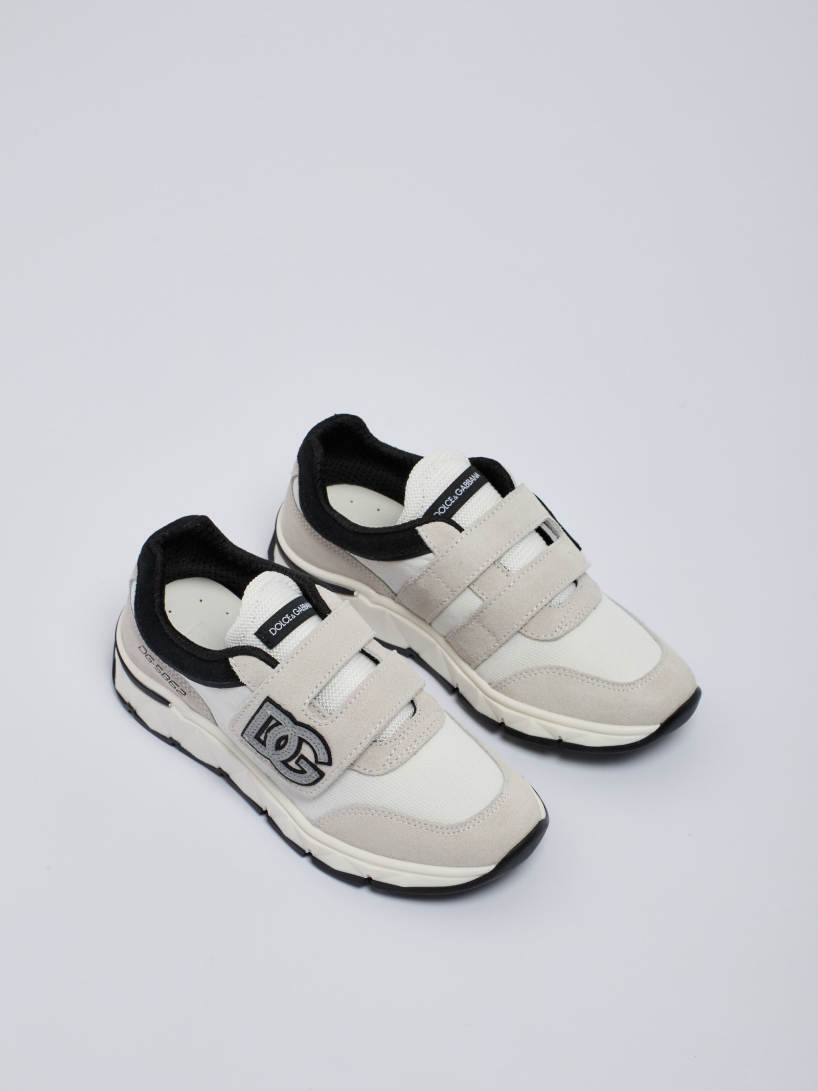 Shop Dolce & Gabbana Sneakers Low Sneaker In Bianco-nero