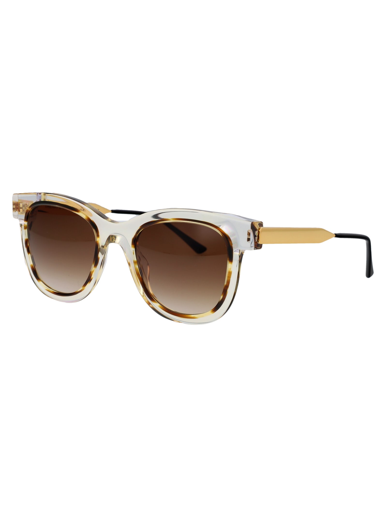 Shop Thierry Lasry Savvvy Sunglasses In 995 Gold