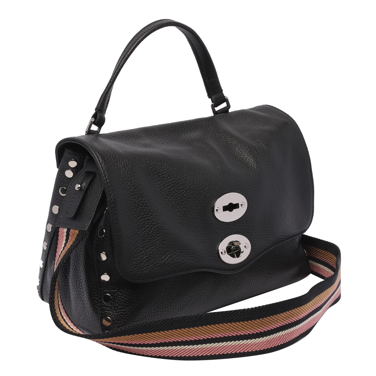 Zanellato Small Postina Daily Handbag In Black