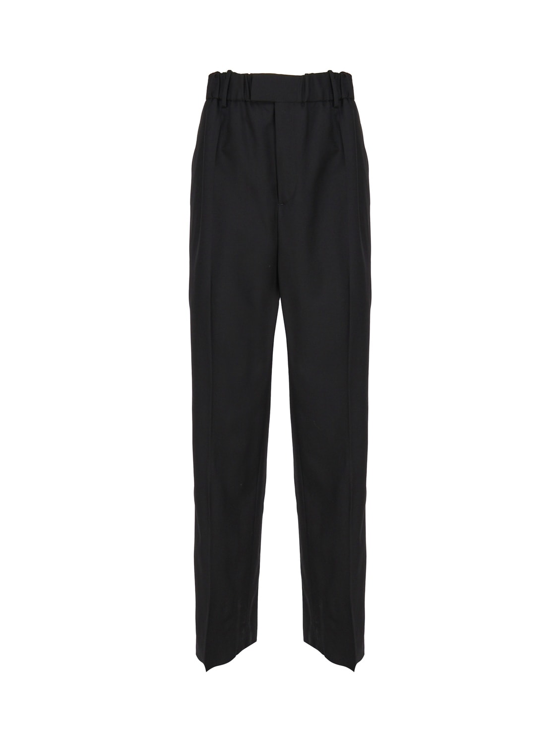 BOTTEGA VENETA LOOSE FIT TROUSERS IN LIGHTWEIGHT WOOL