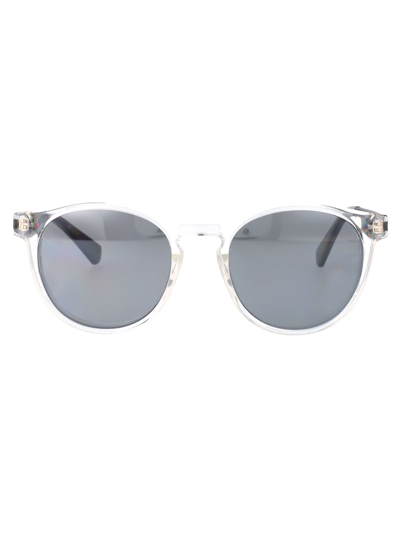Calvin Klein Jeans Est.1978 Calvin Klein Jeans Crystal Clear Acetate Sunglasses In Blue