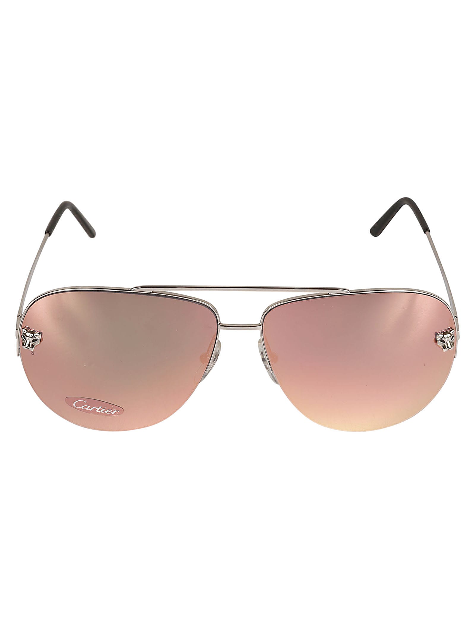 Cartier Aviator Classic Sunglasses In Platinum