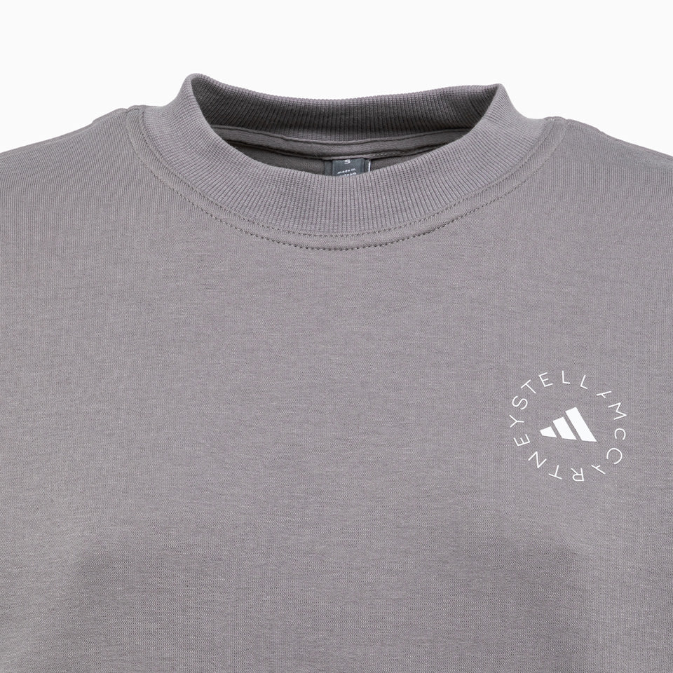 Shop Adidas By Stella Mccartney Sweatshirt In Grey